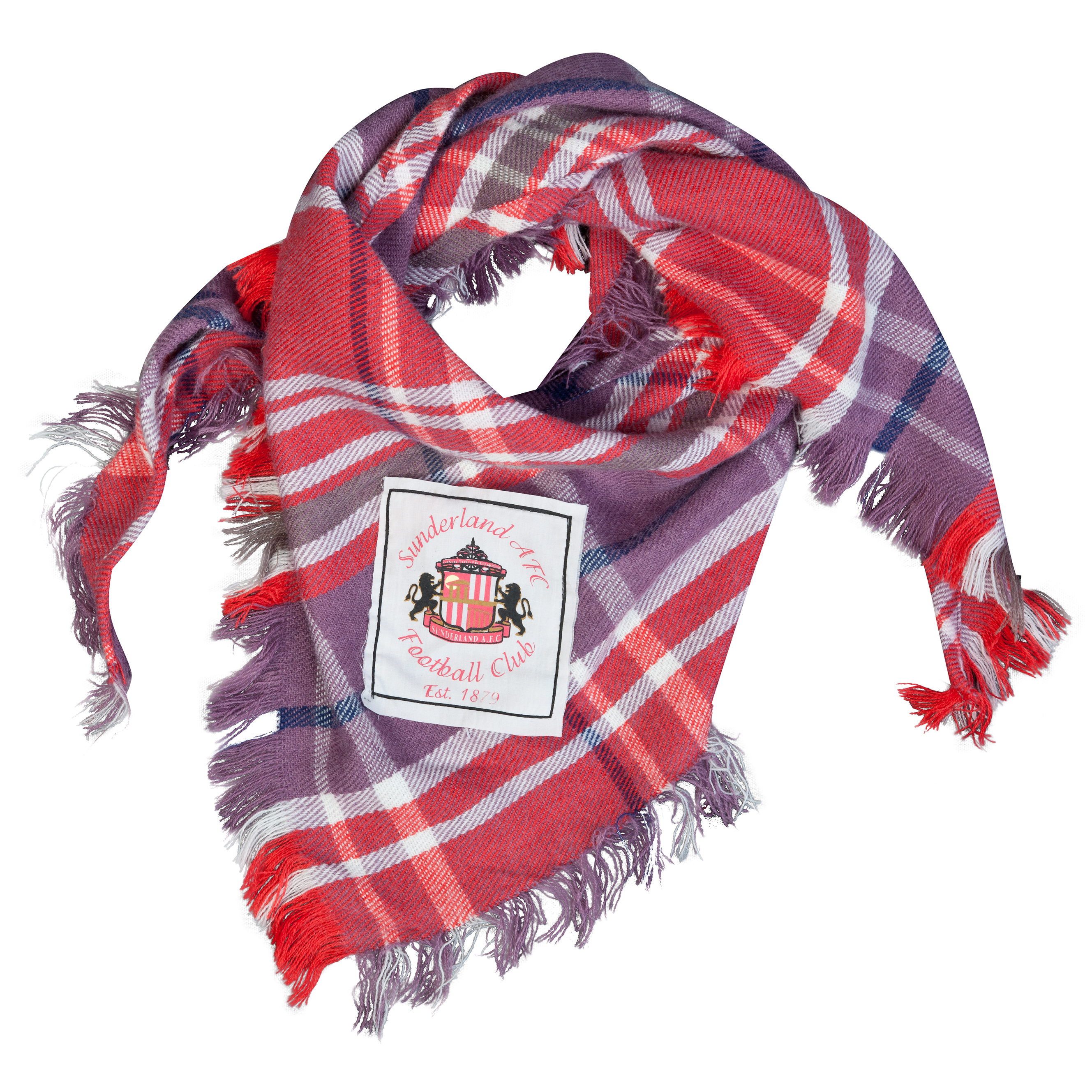 Sunderland Lead Check Scarf