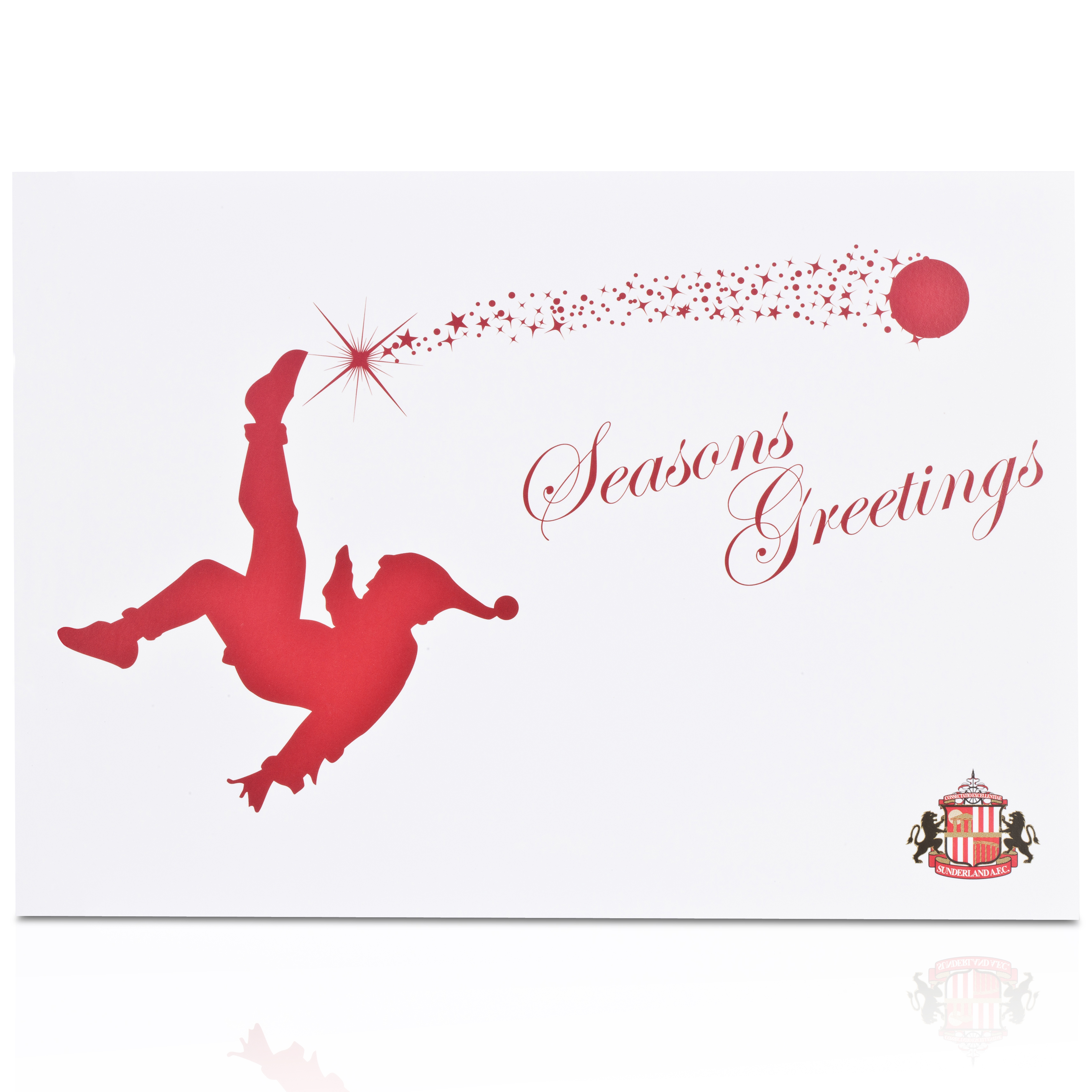 Sunderland Kick Xmas Card