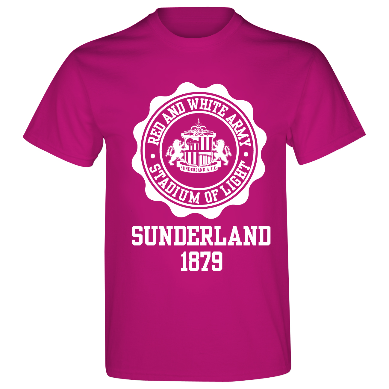 Sunderland 2for£15 Rosette T-Shirt - Pink/White -Junior