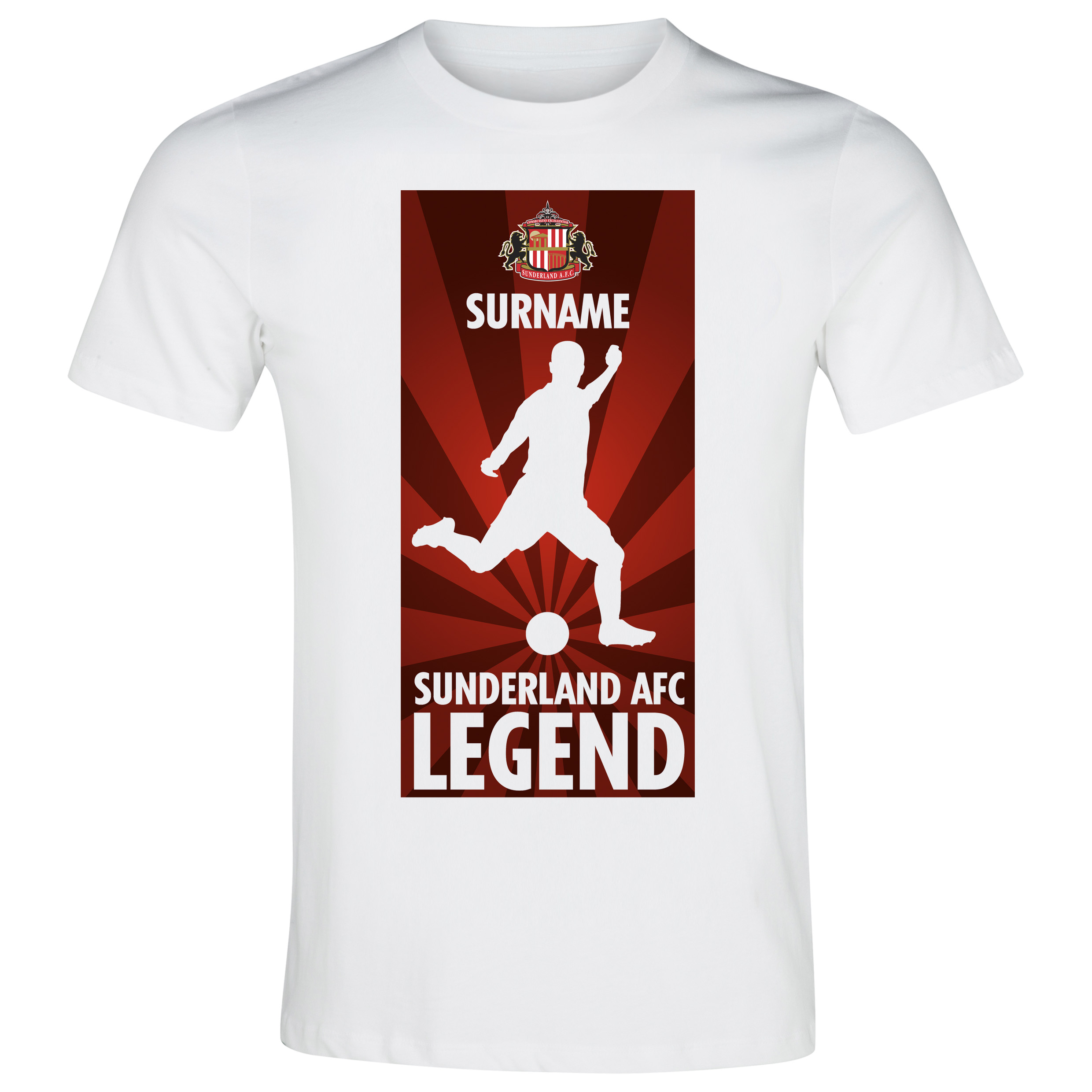 Sunderland Personalised Legend T-Shirt