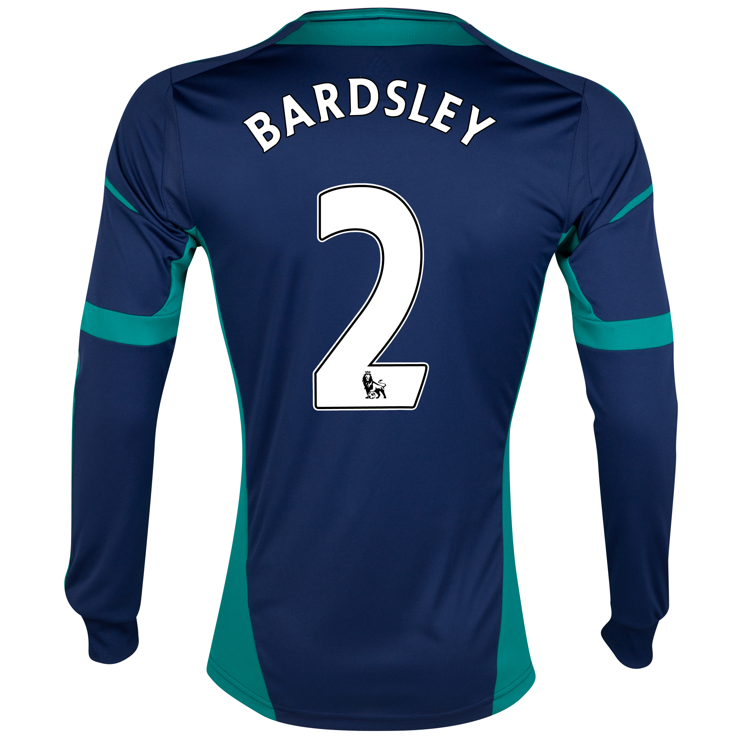 Sunderland Away Shirt 2012/13 - Long Sleeved with Bardsley 2 printing