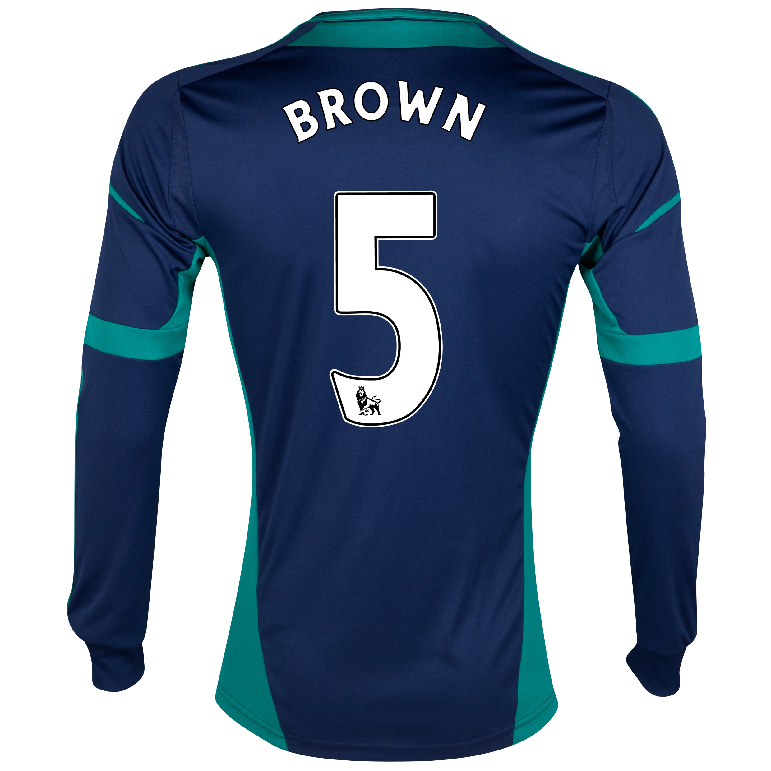 Sunderland Away Shirt 2012/13 - Long Sleeved with Brown 5 printing
