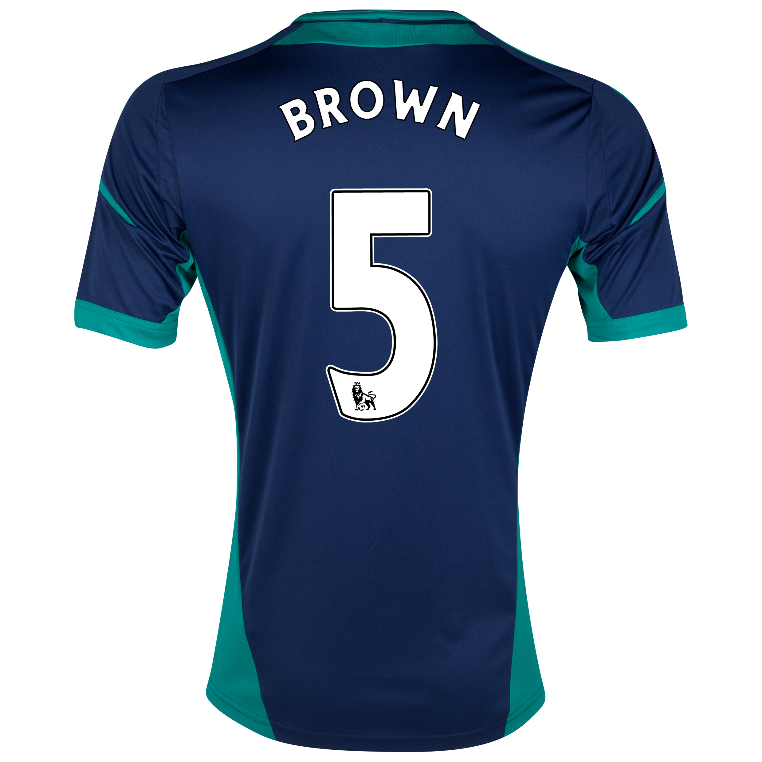 Sunderland Away Shirt 2012/13 - Junior with Brown 5 printing