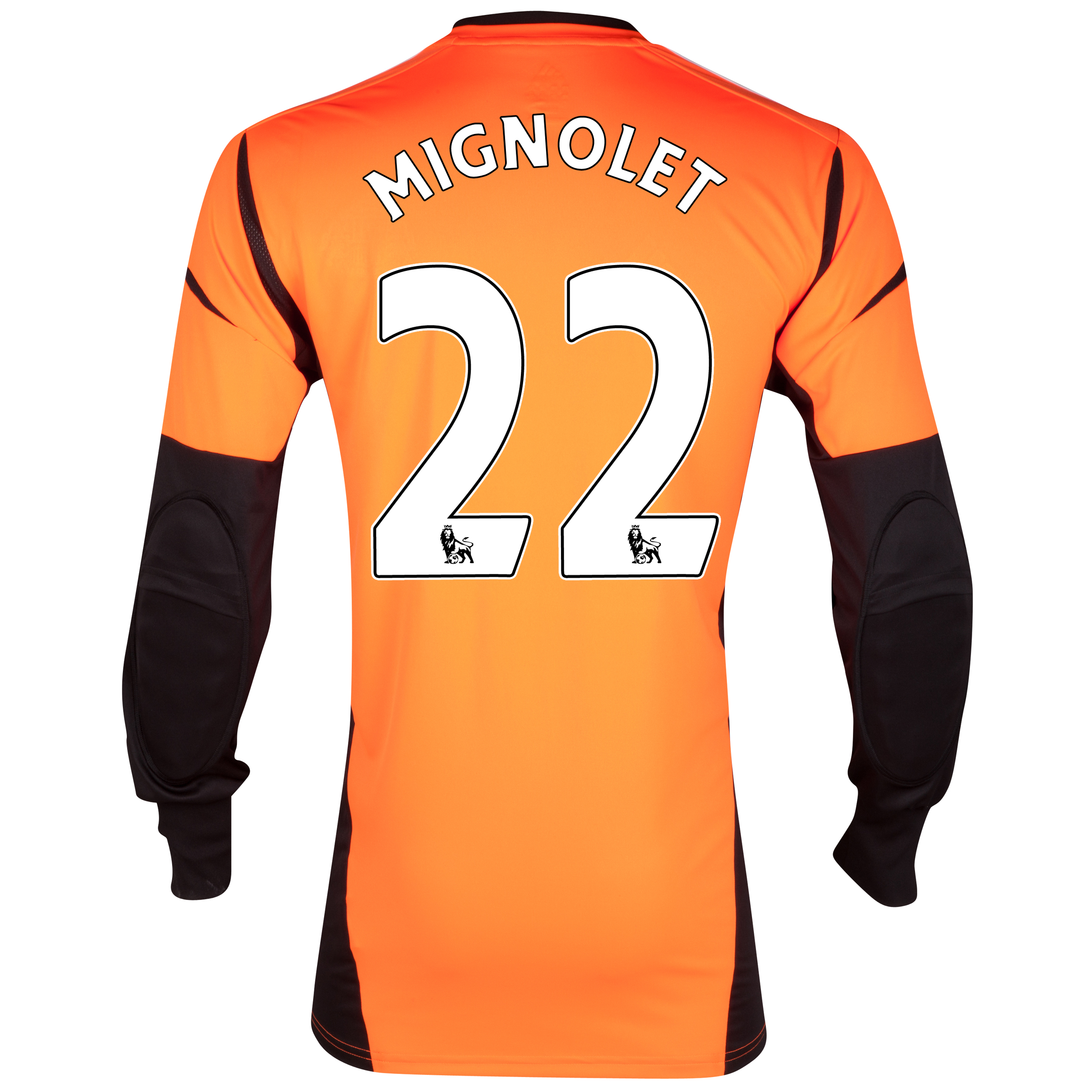Sunderland Away GoalKeeper Shirt 2012/13 with Mignolet GK 22 printing