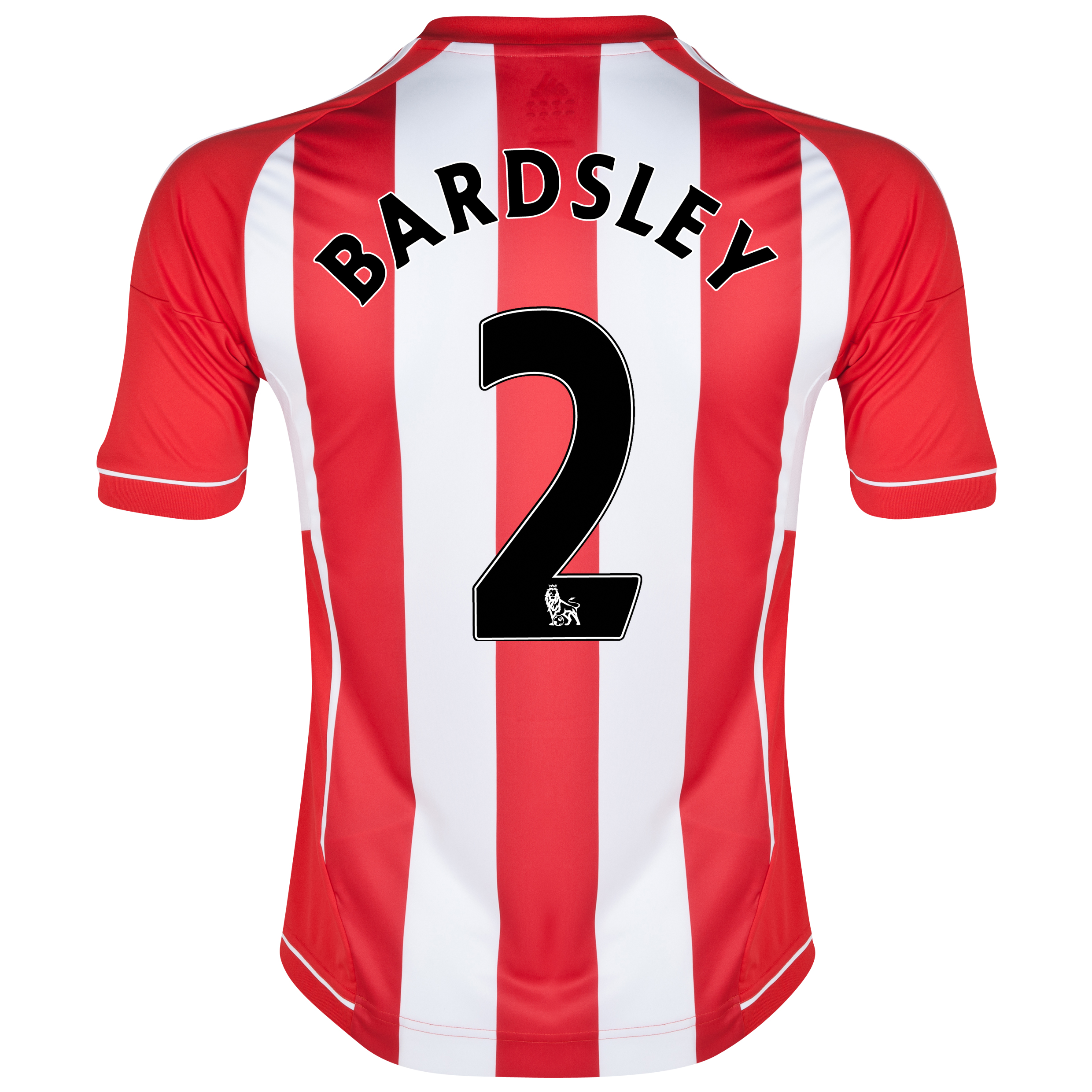 Sunderland Home Shirt 2012/13 with Bardsley 2 printing
