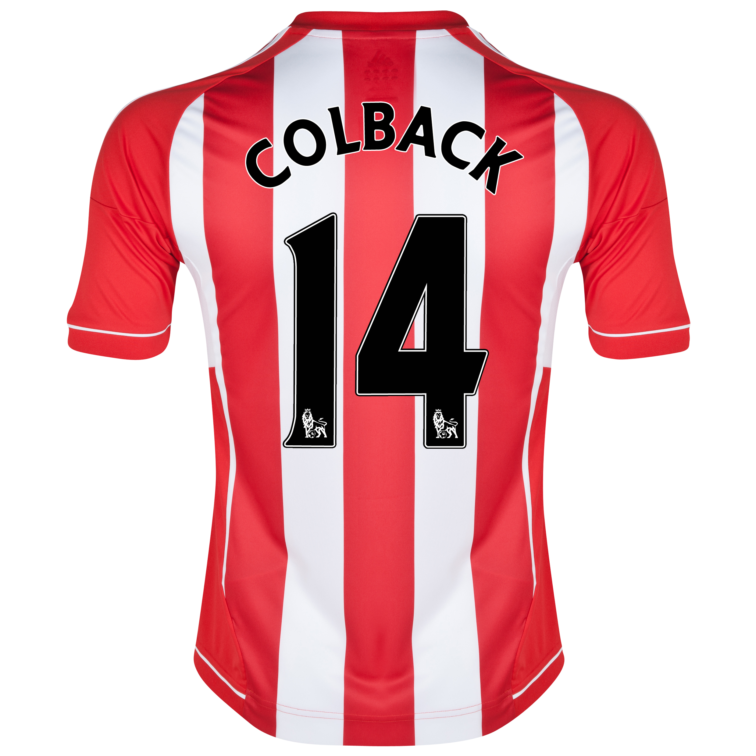Sunderland Home Shirt 2012/13 with Colback 14 printing