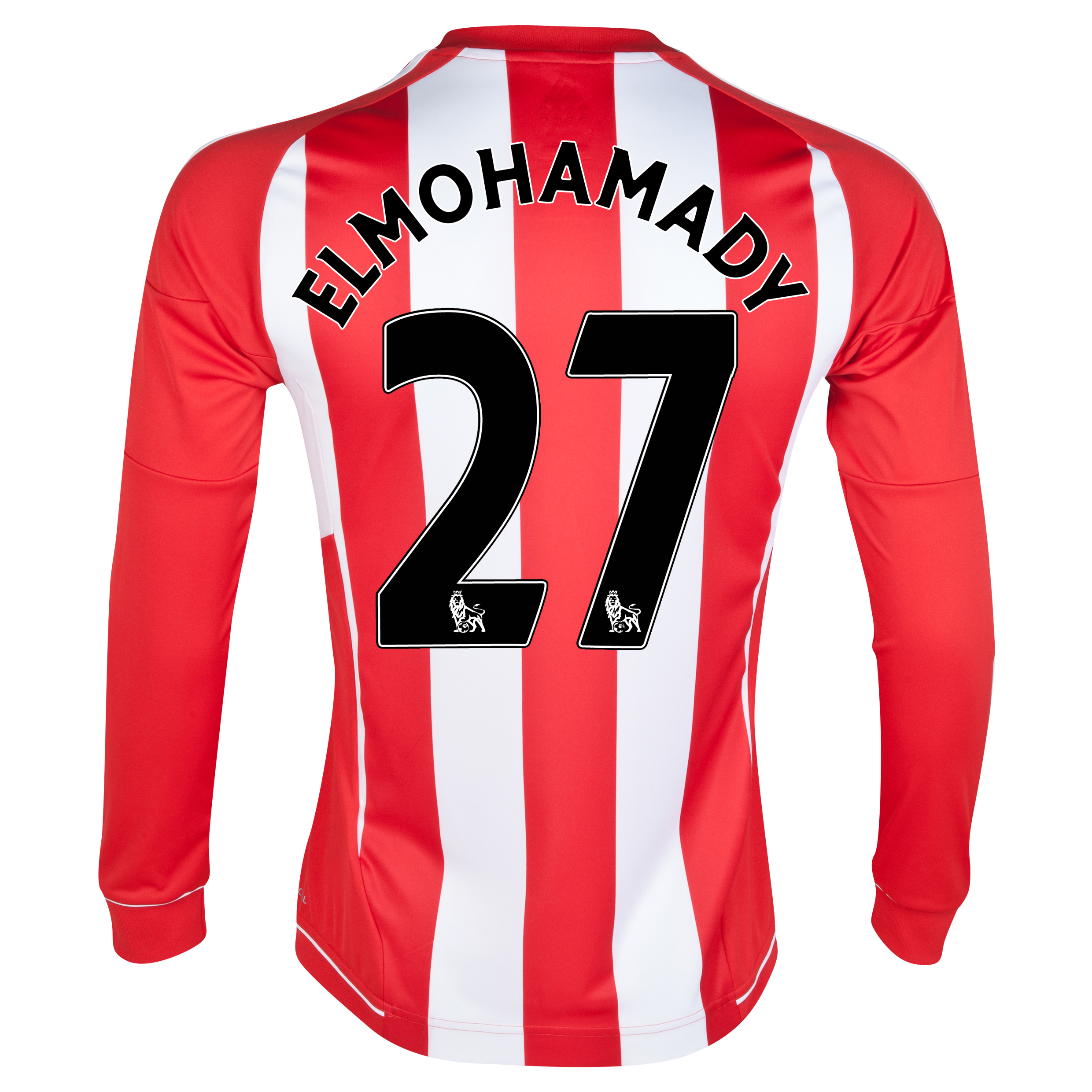 Sunderland Home Shirt 2012/13 - Long Sleeved with Elmohamady 27 printing
