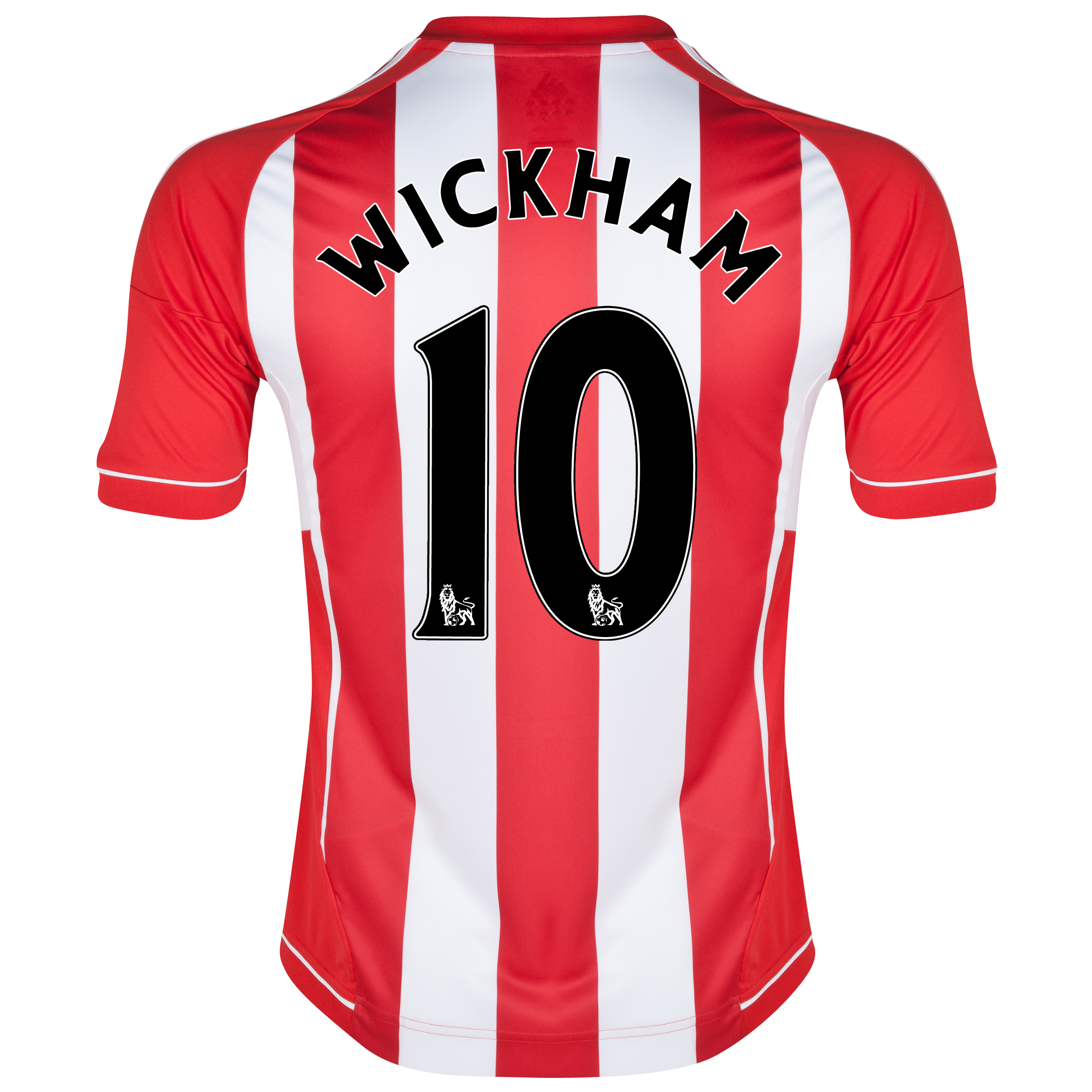 Sunderland Home Shirt 2012/13 - Junior with Wickham 10 printing