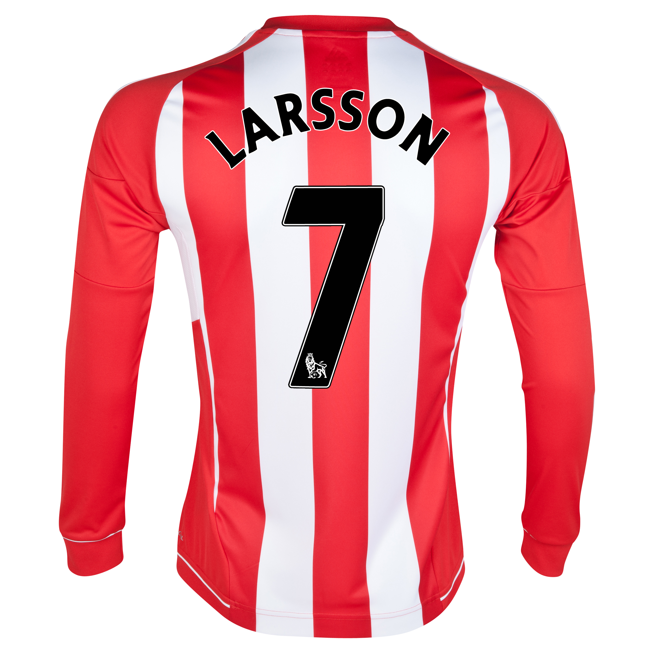 Sunderland Home Shirt 2012/13 - Long Sleeved - Junior with Larsson 7 printing