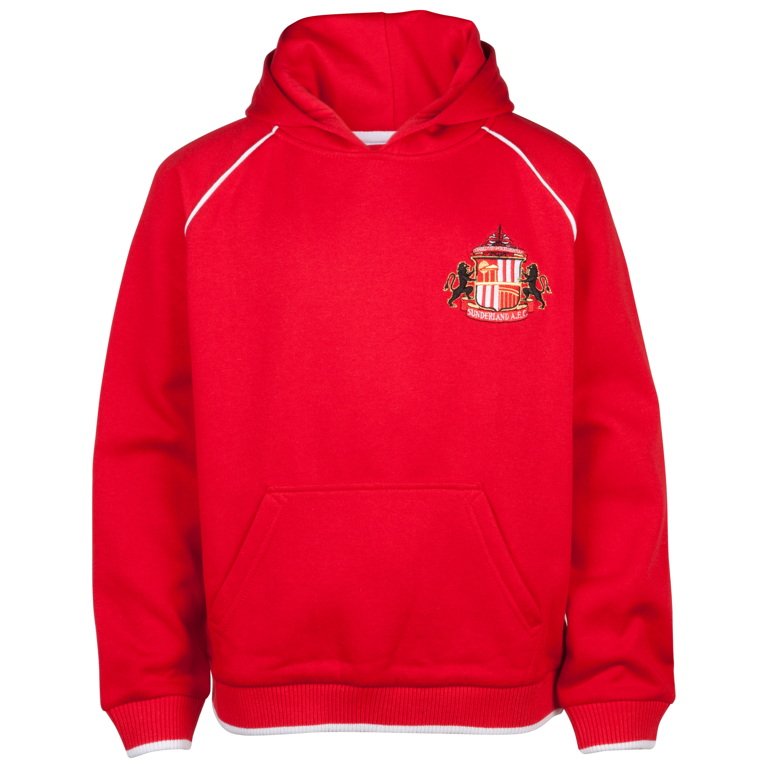 Sunderland Essential Match Hoodie - Red - Older Boys