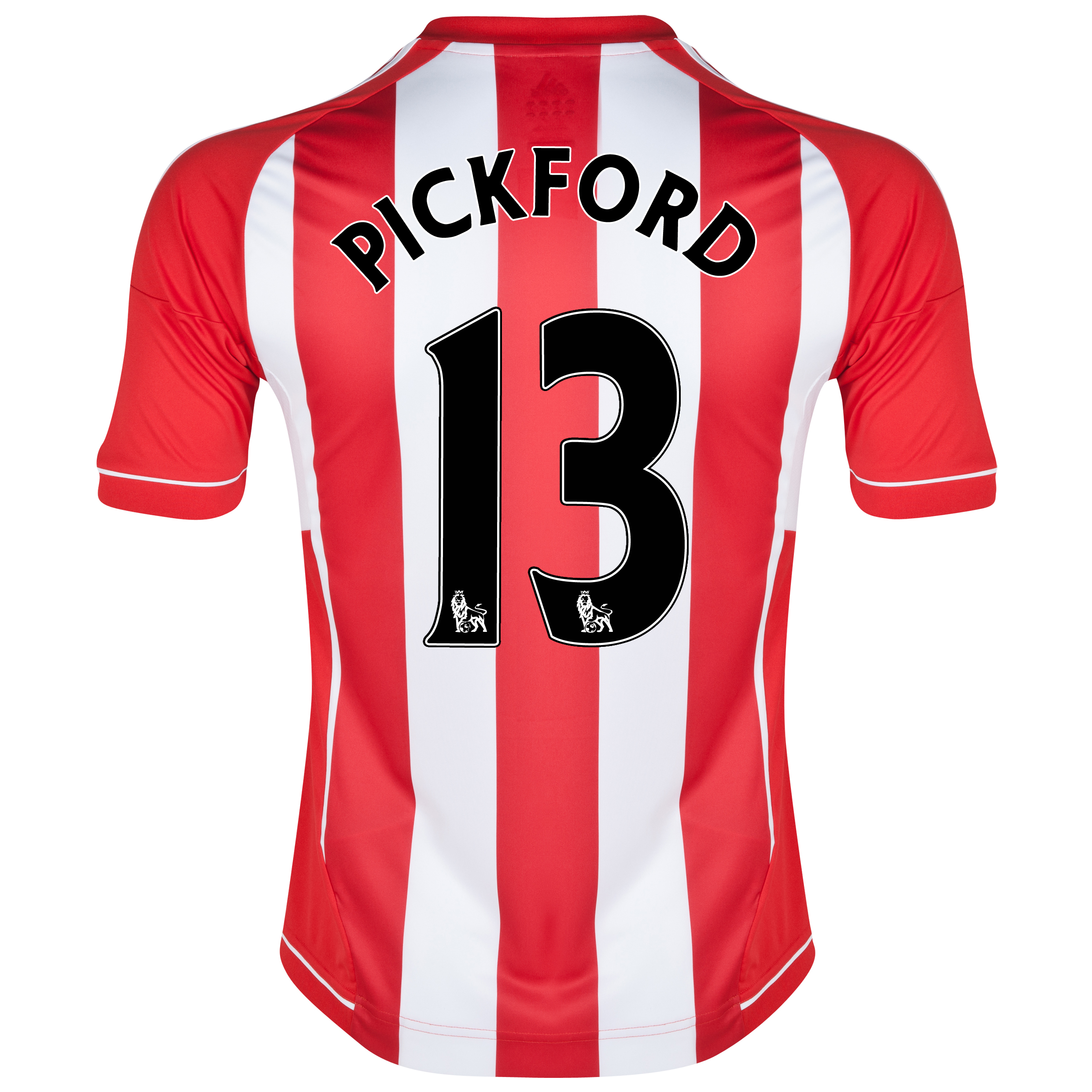 Sunderland Home Shirt 2012/13 - Junior with Pickford 13 printing