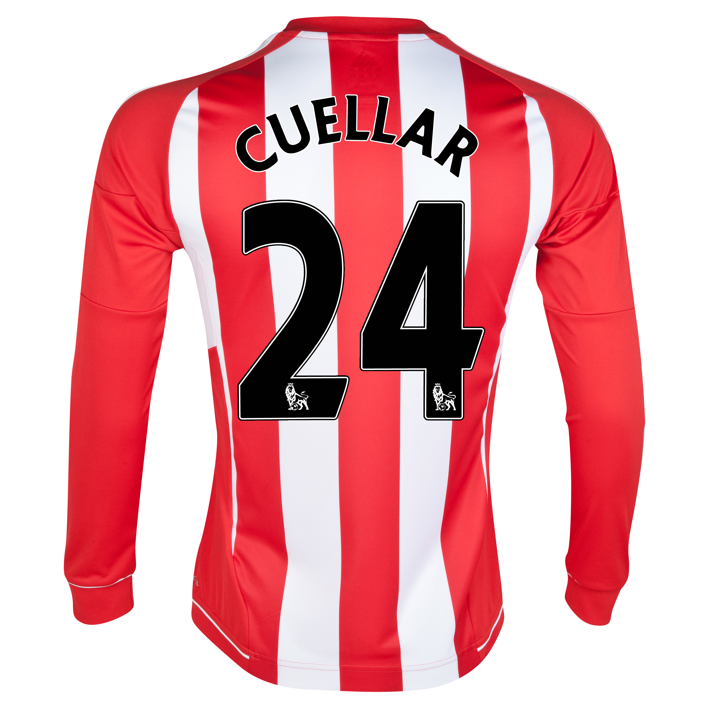 Sunderland Home Shirt 2012/13 - Long Sleeved - Junior with Cuellar 24 printing