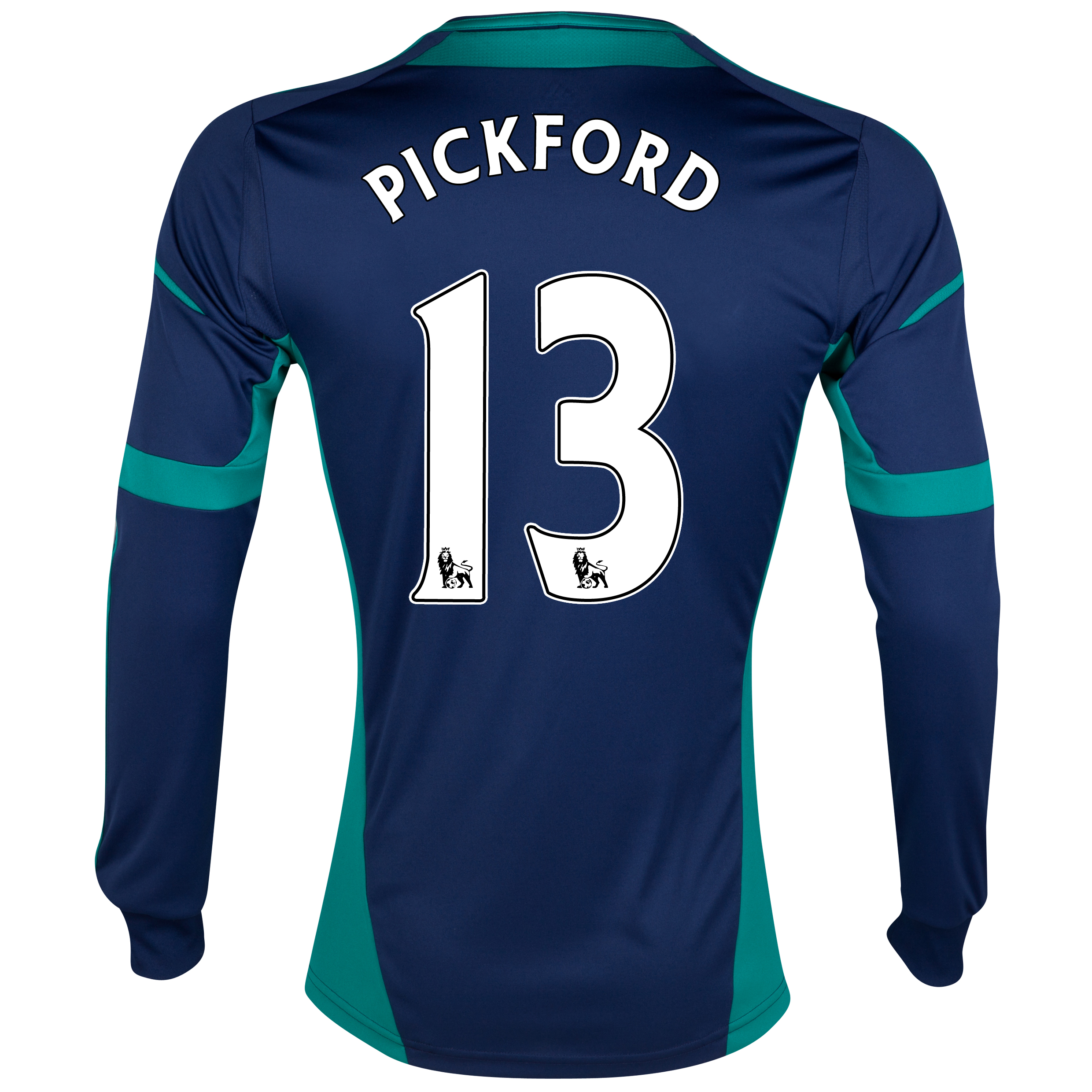 Sunderland Away Shirt 2012/13 - Long Sleeved with Pickford 13 printing