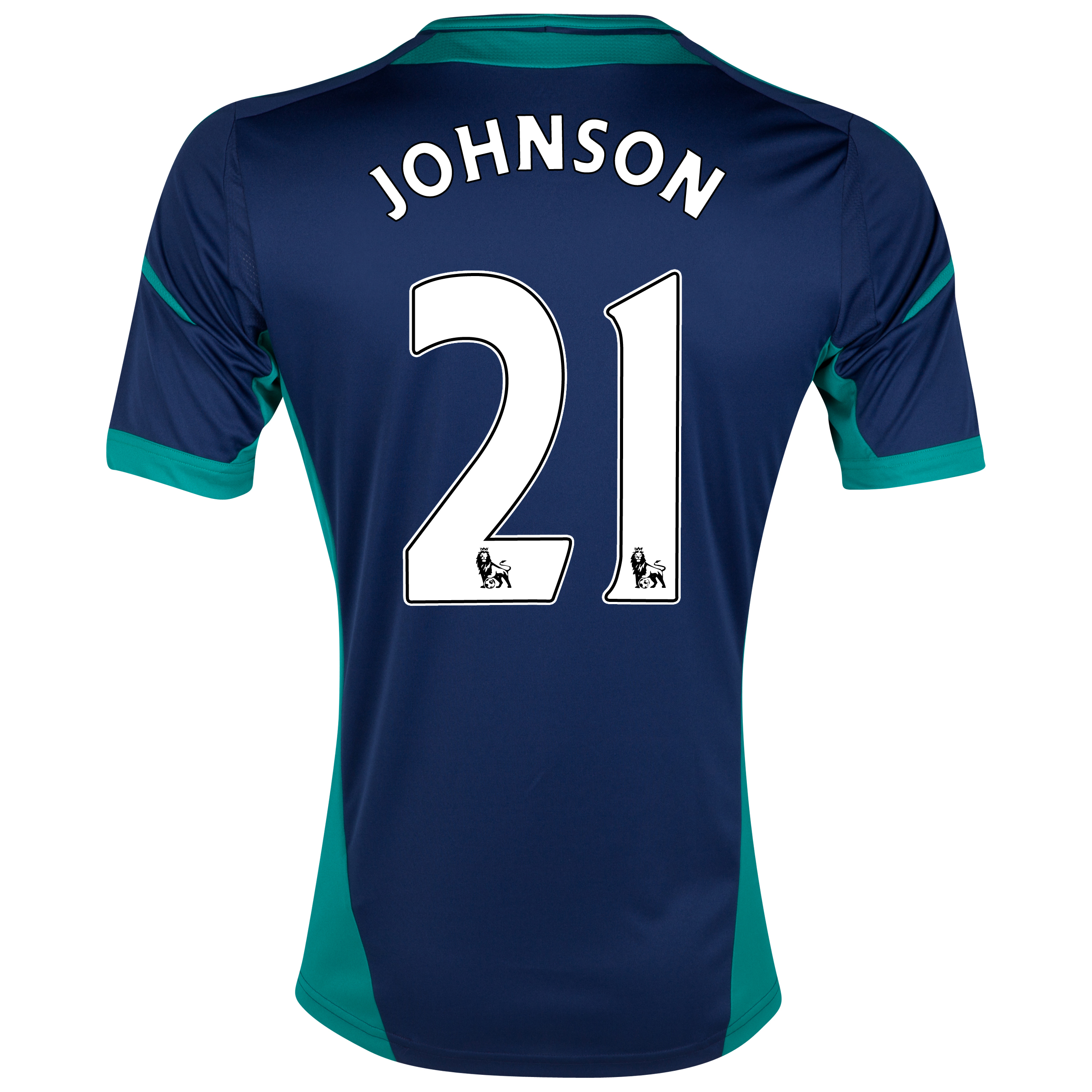 Sunderland Away Shirt 2012/13 with Johnson 21 printing