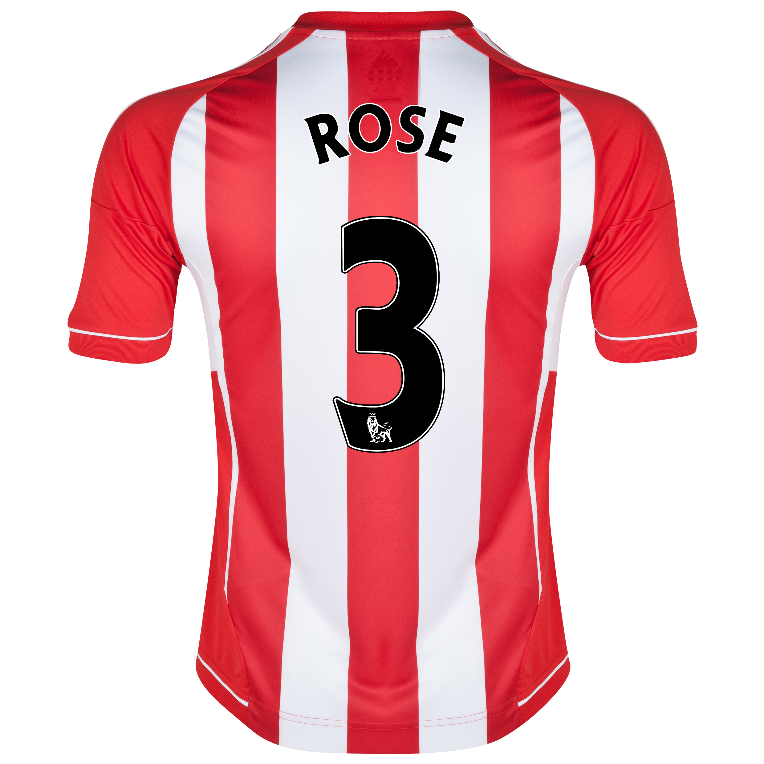 Sunderland Home Shirt 2012/13 with Rose 3 printing
