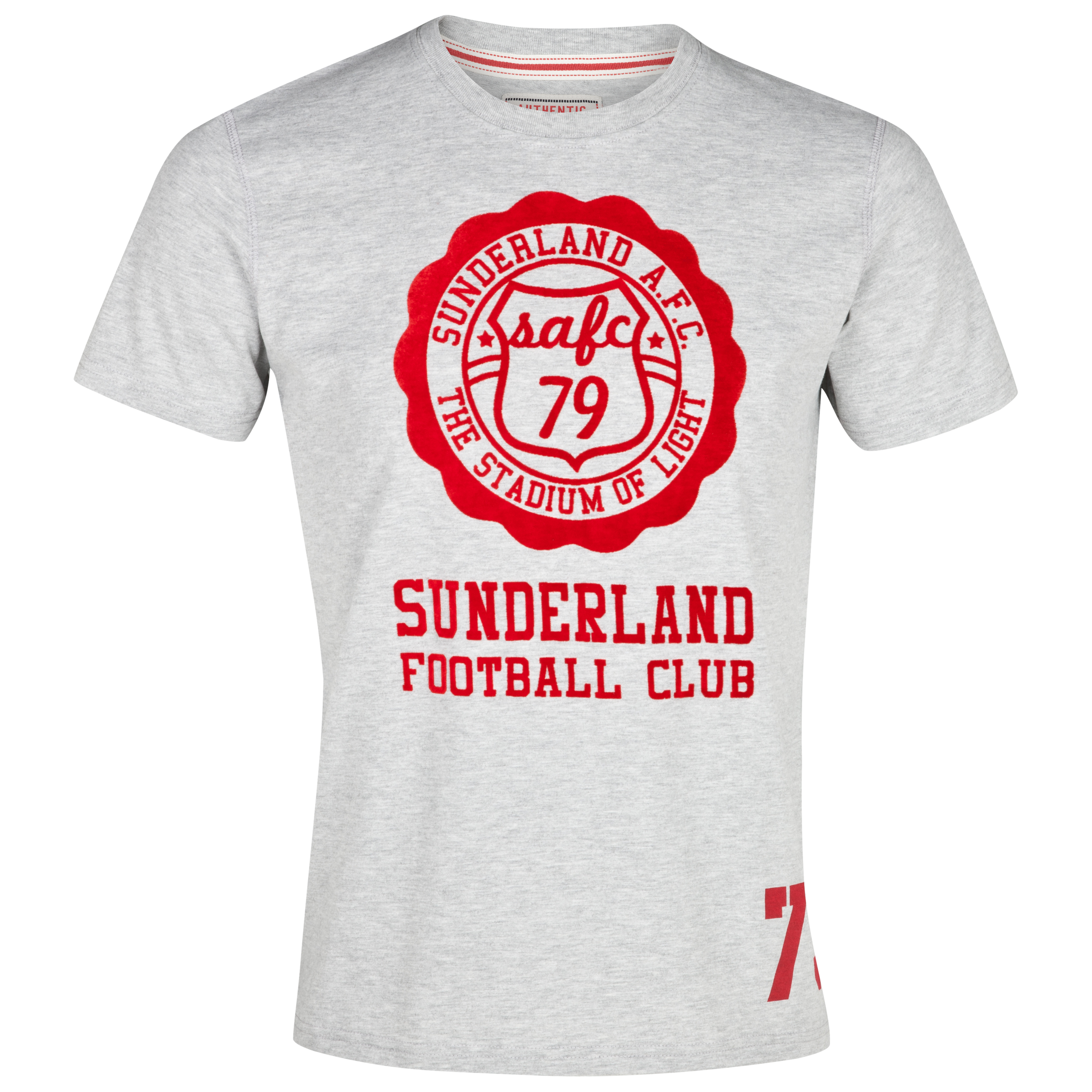 Sunderland Halo T-Shirt - Grey