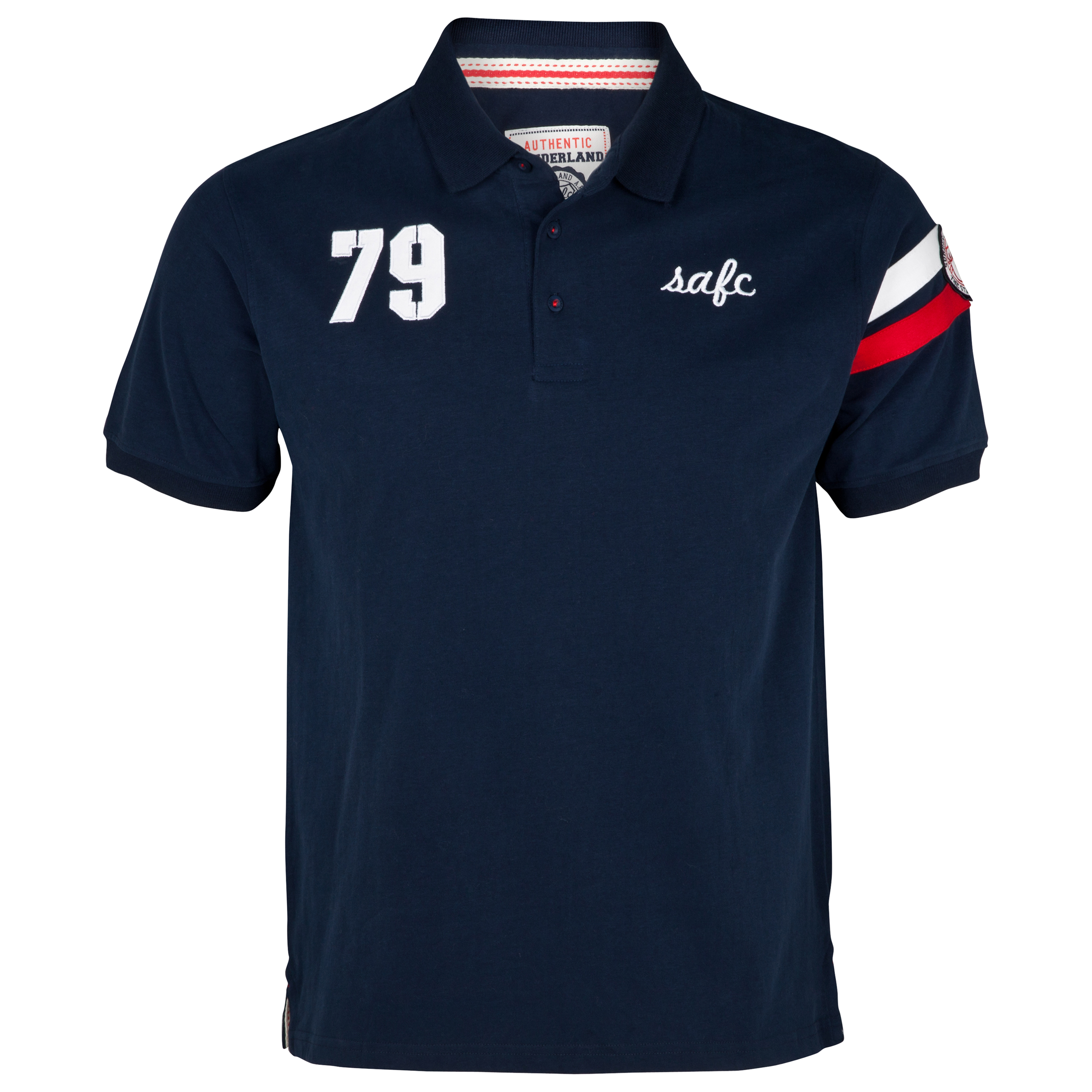Sunderland Arms Polo Top- Navy