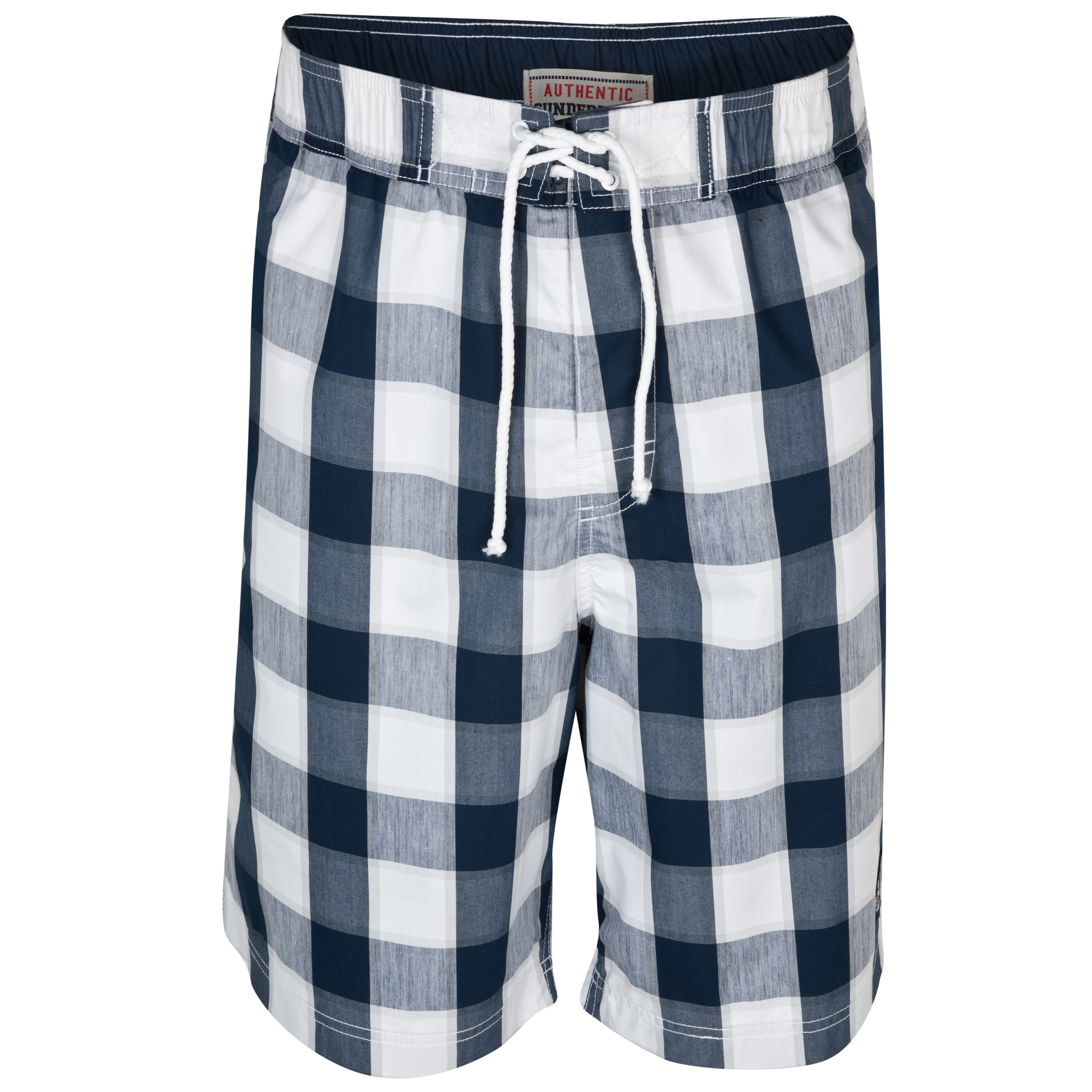Sunderland Surf Shorts - Navy/Grey/White