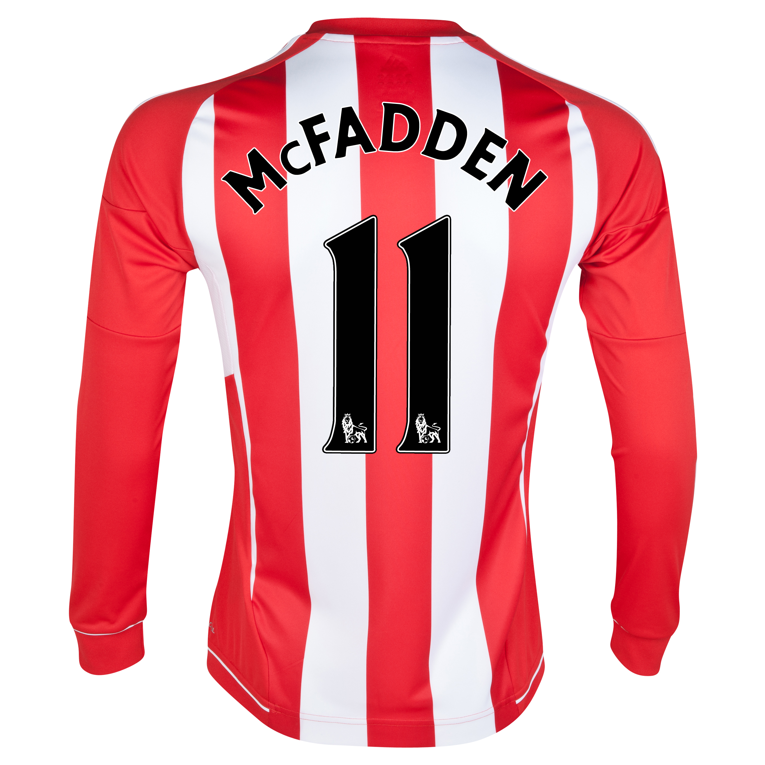 Sunderland Home Shirt 2012/13 - Long Sleeved - Junior with McFadden 11 printing