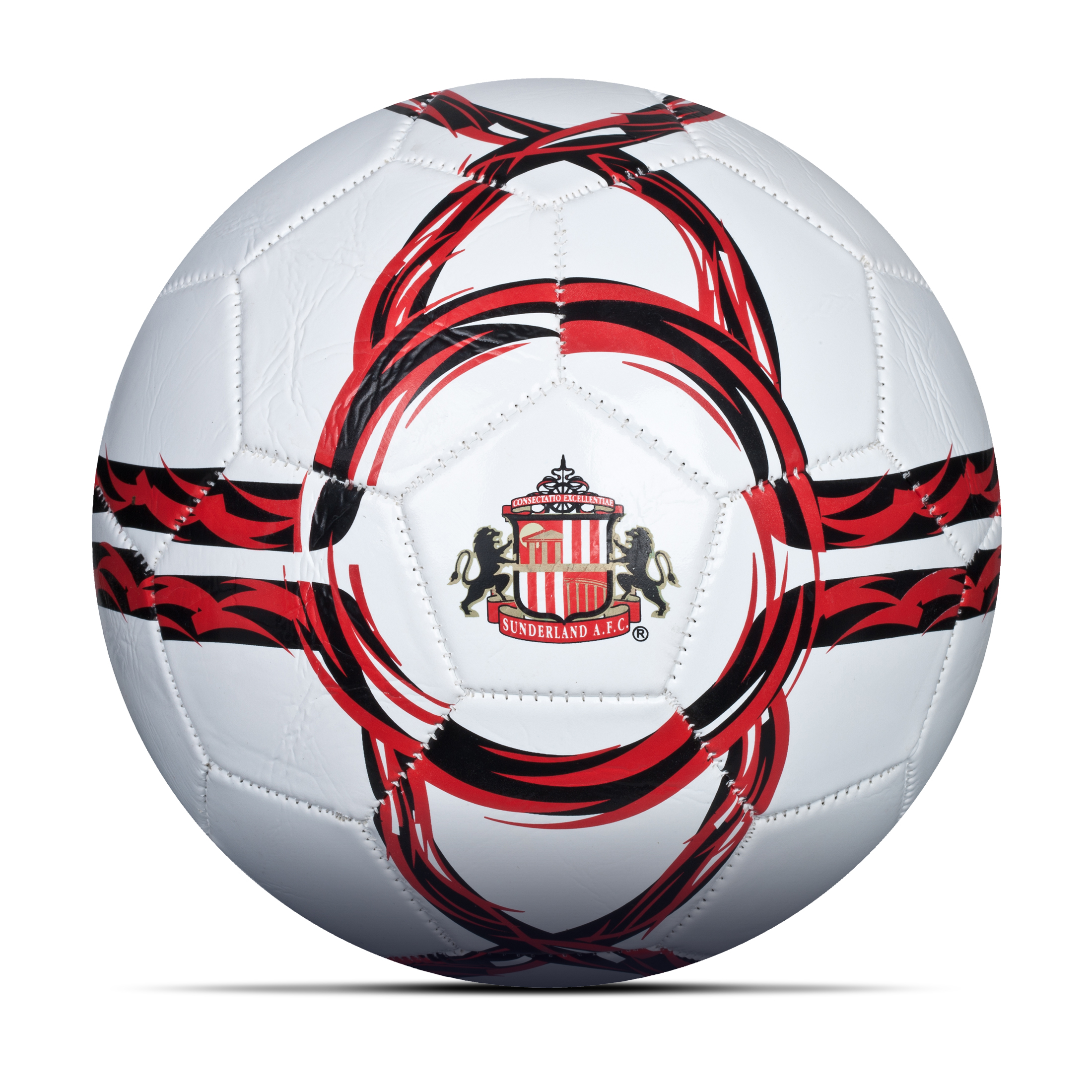 Sunderland Core Football - Size 5 - White/Red