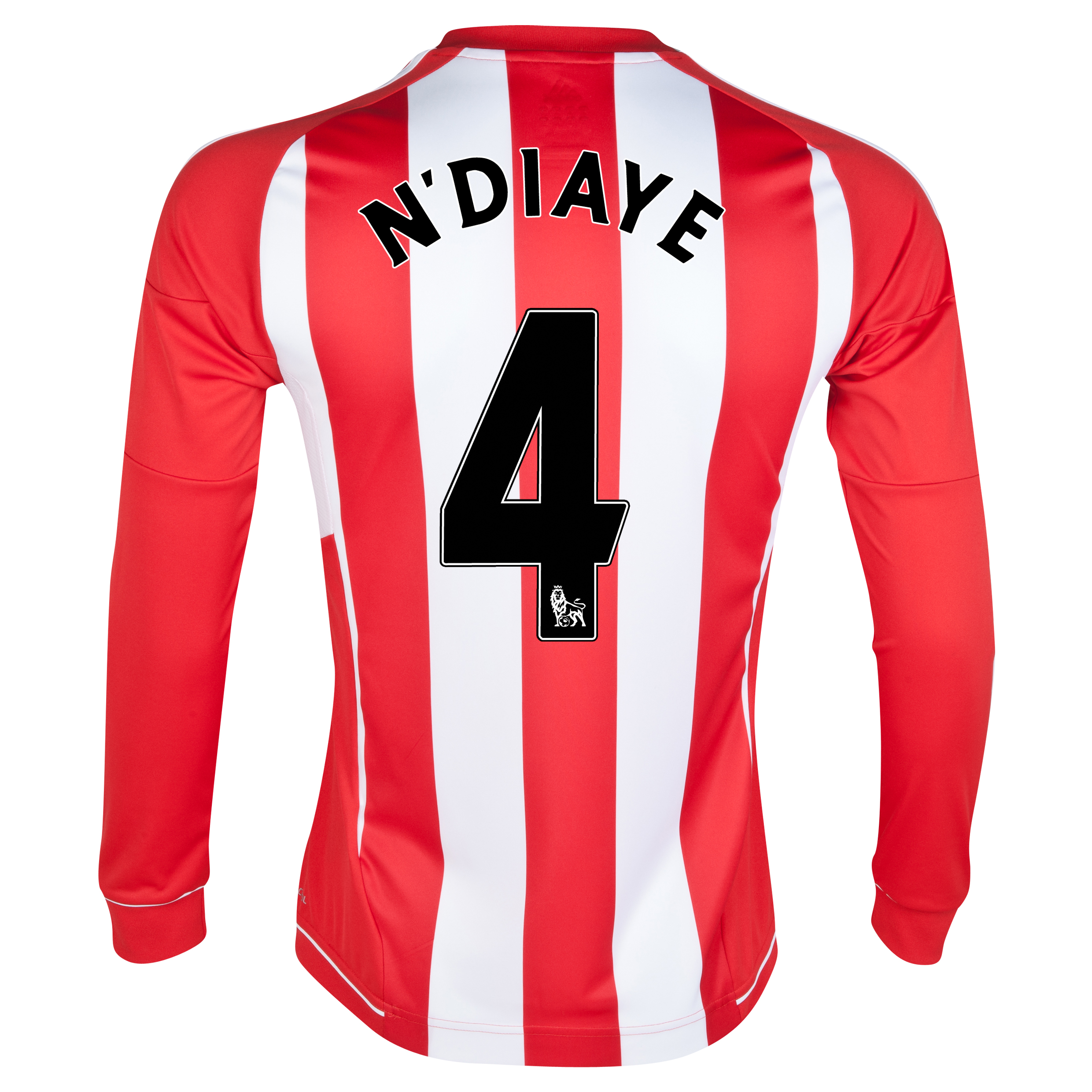Sunderland Home Shirt 2012/13 - Long Sleeved - Junior with N'Diaye 4 printing