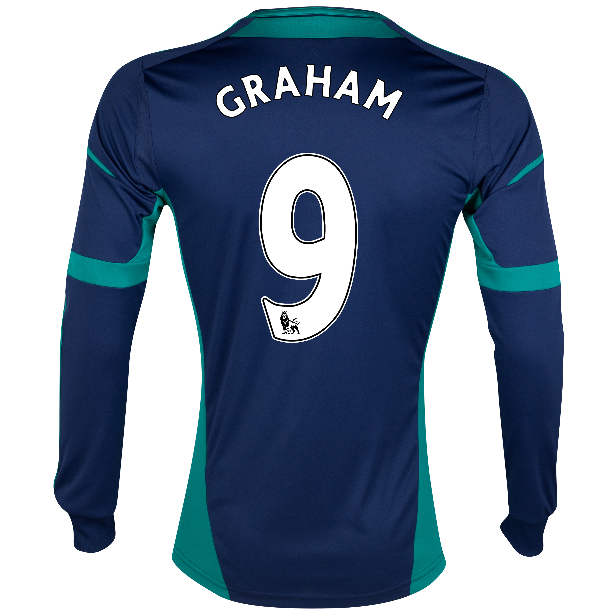 Sunderland Away Shirt 2012/13 - Long Sleeved with Graham 9 printing