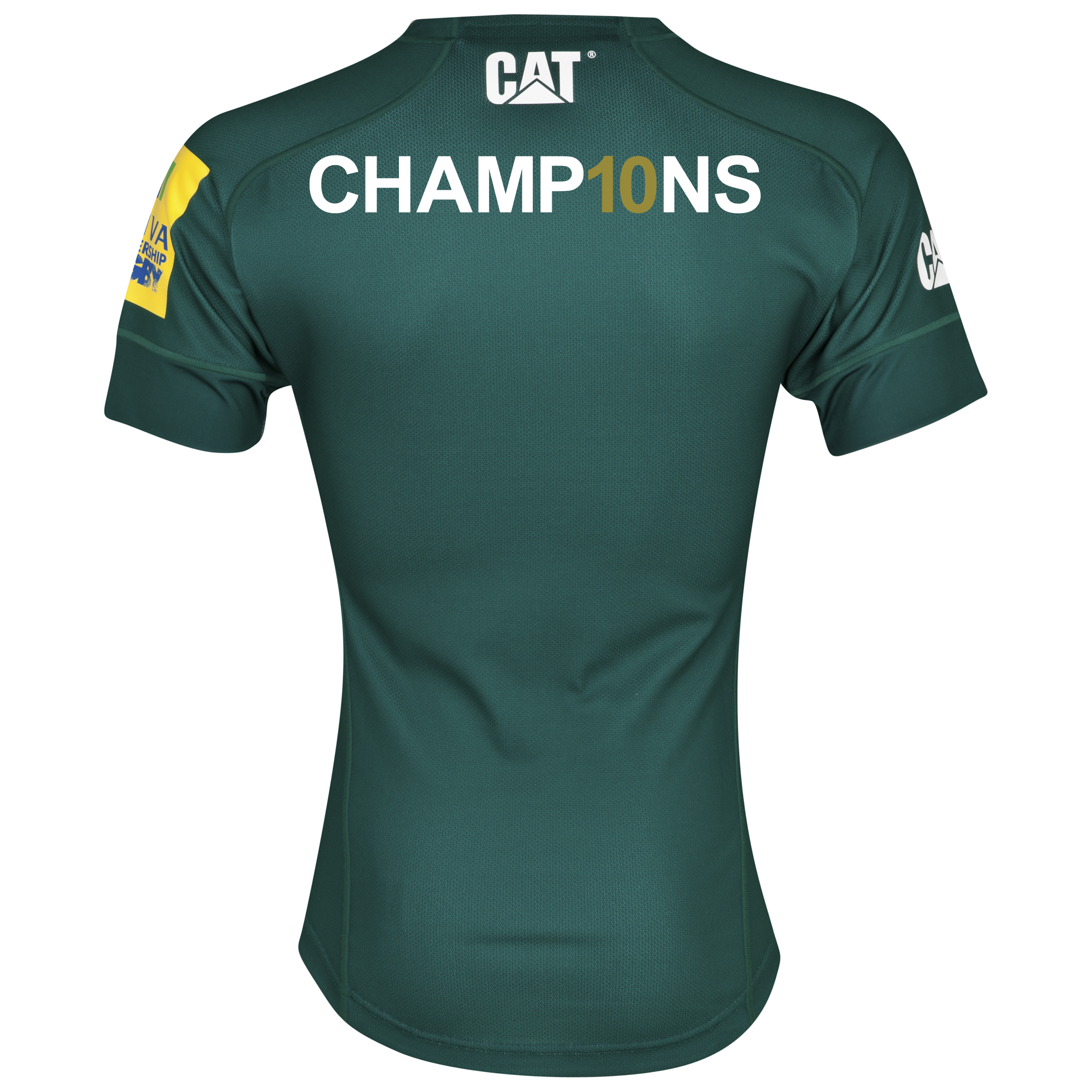 Leicester Tigers Home Test Jersey 2013/14 with Champ10ns printing