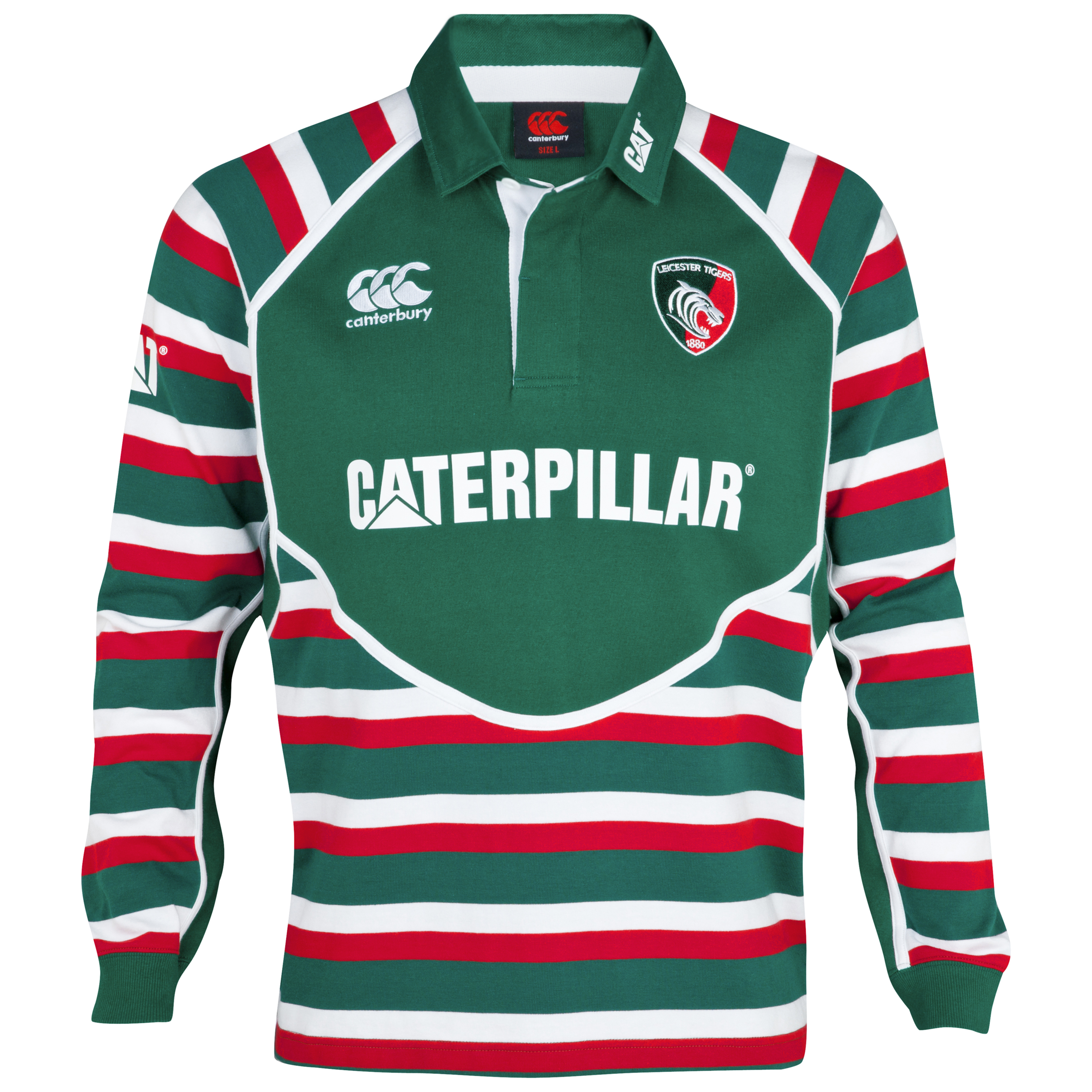 Leicester Tigers Home Classic Jersey 2012/13 - Long Sleeved