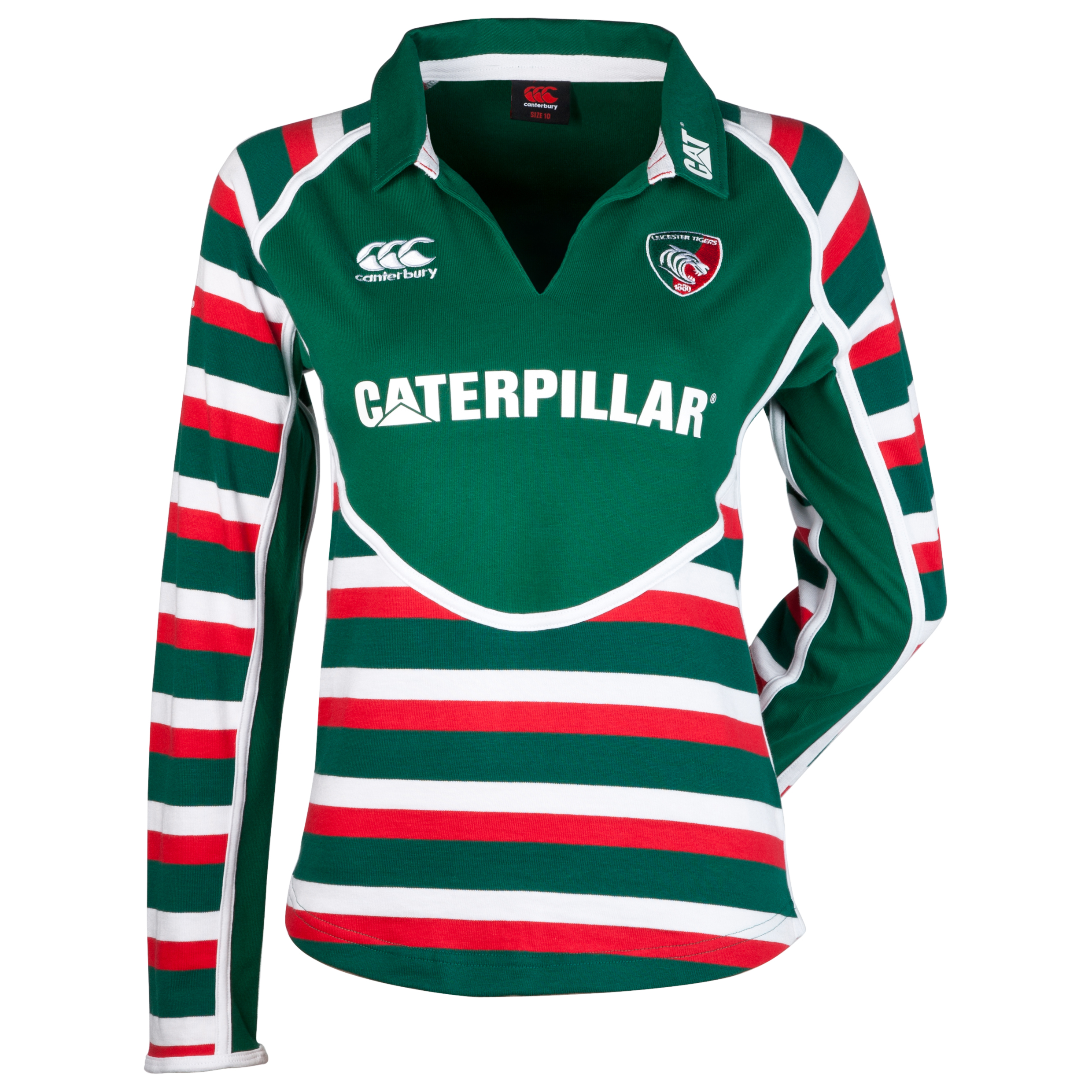 Leicester Tigers Home Classic Jersey 2012~13 Long Sleeved Womens