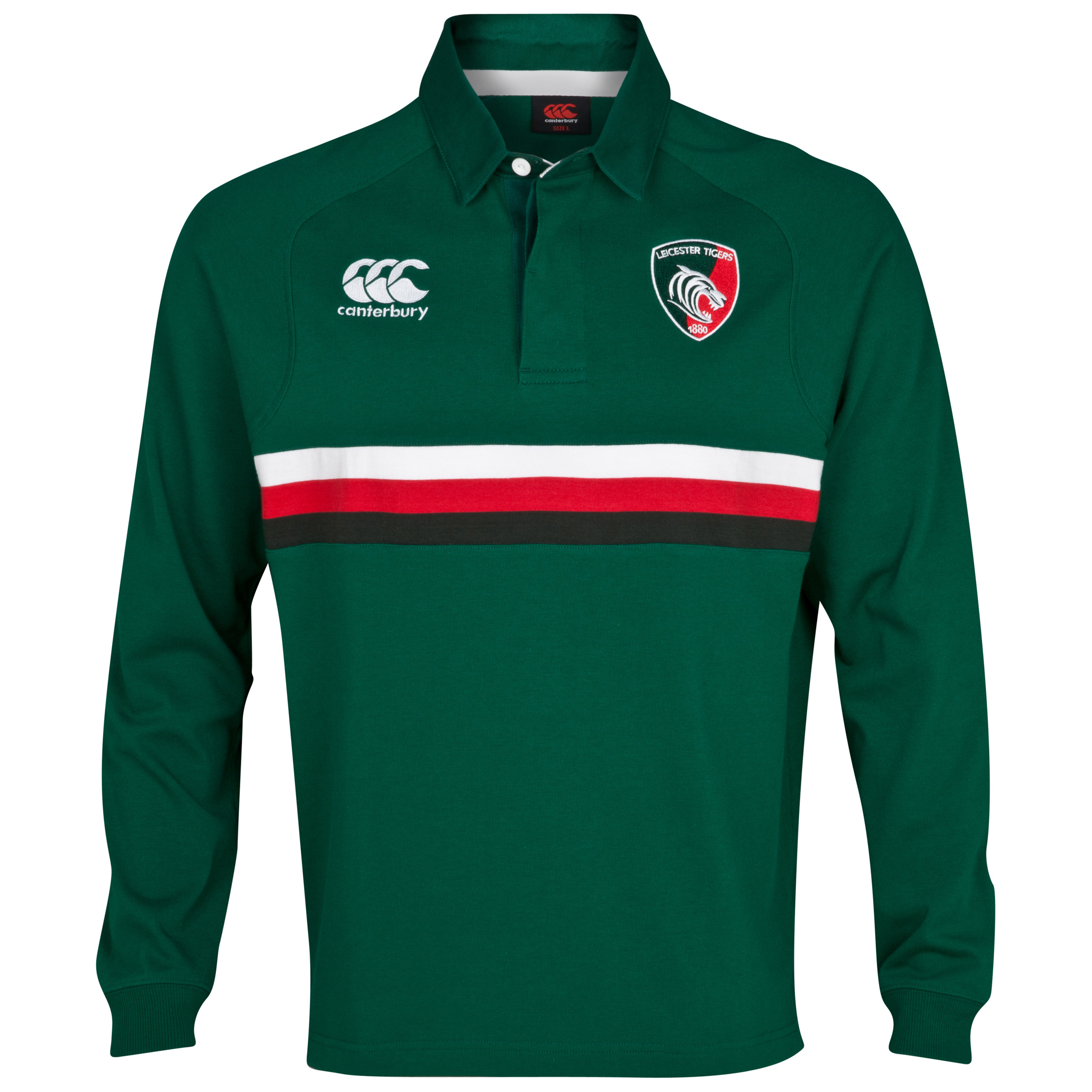 Leicester Tigers Classic Jersey- Long Sleeved - Junior