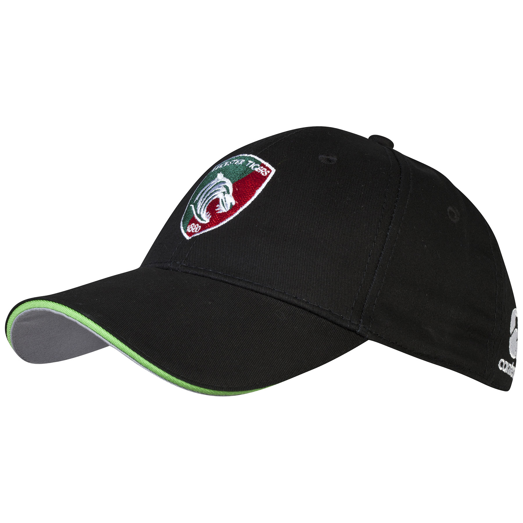 Leicester Tigers Cotton Drill Graphic Cap - fitted Black