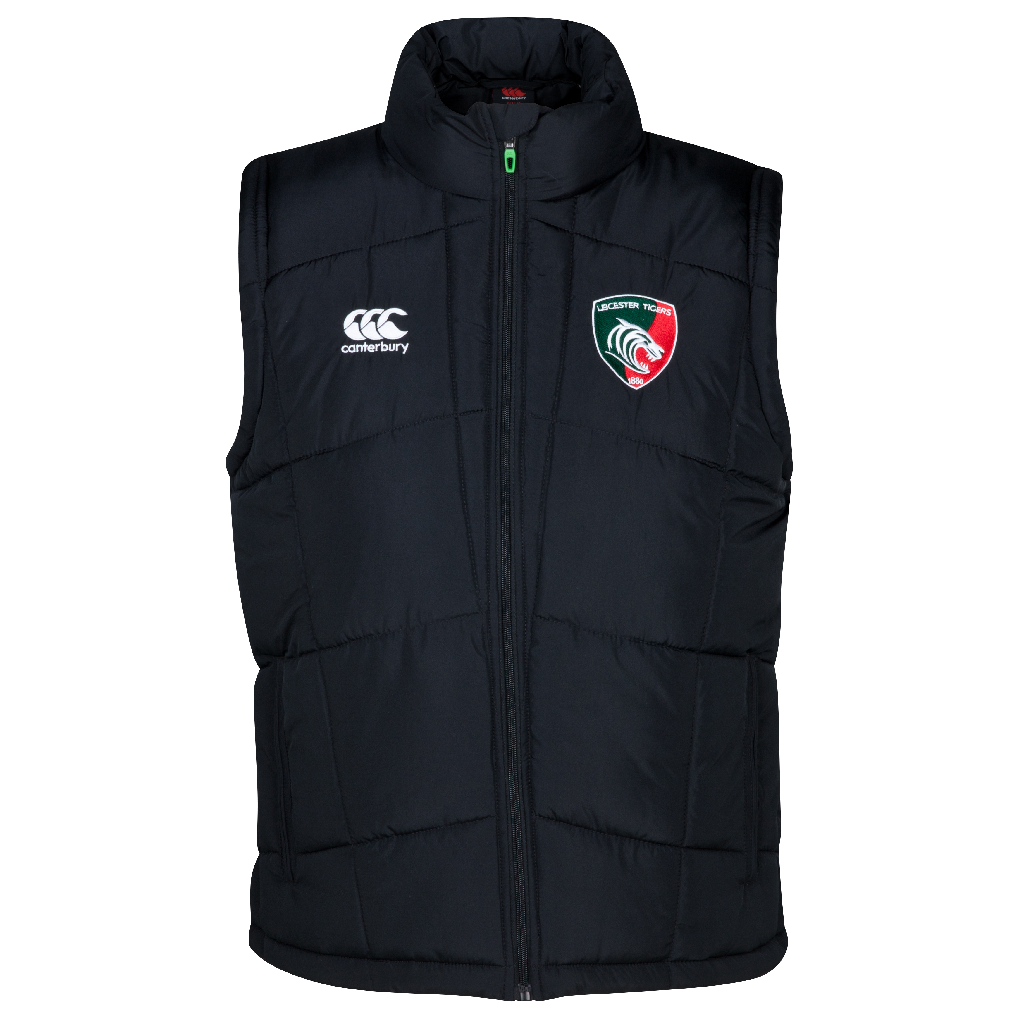 Leicester Tigers PUFFA Gilet Grey