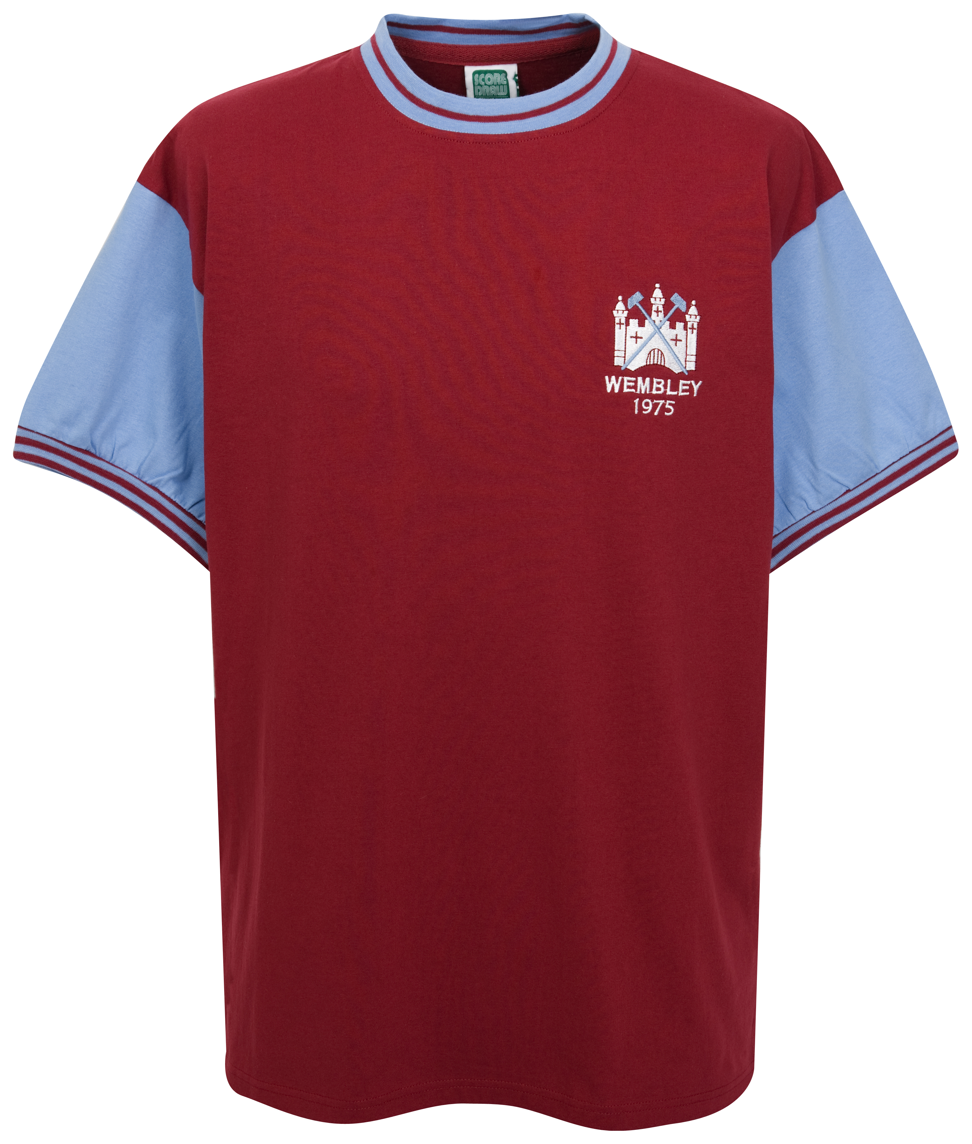 West Ham United 1975 FA Cup Final No.4 Shirt Claret/Blue