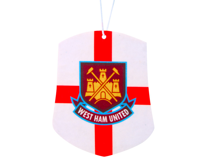 West Ham United Club Country Air Freshener. West Ham United Club Country Air Freshener.