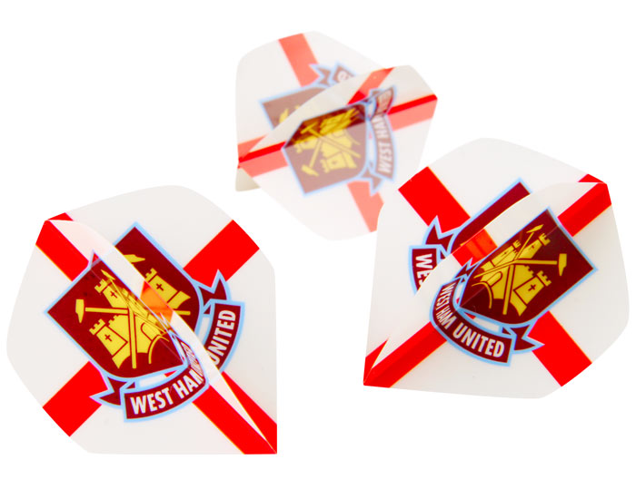 West Ham United Club Country Dart Flight x 3.
