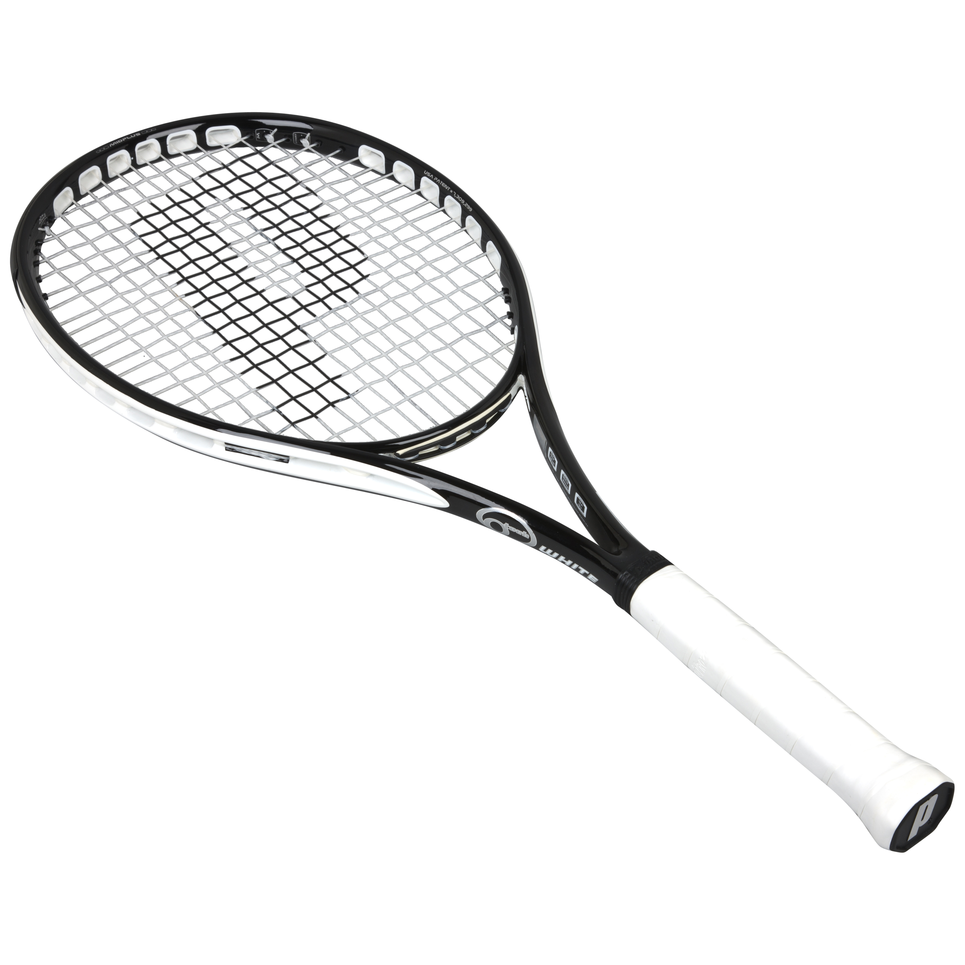 Wimbledon By Prince O-Tech Tennis Racket - White