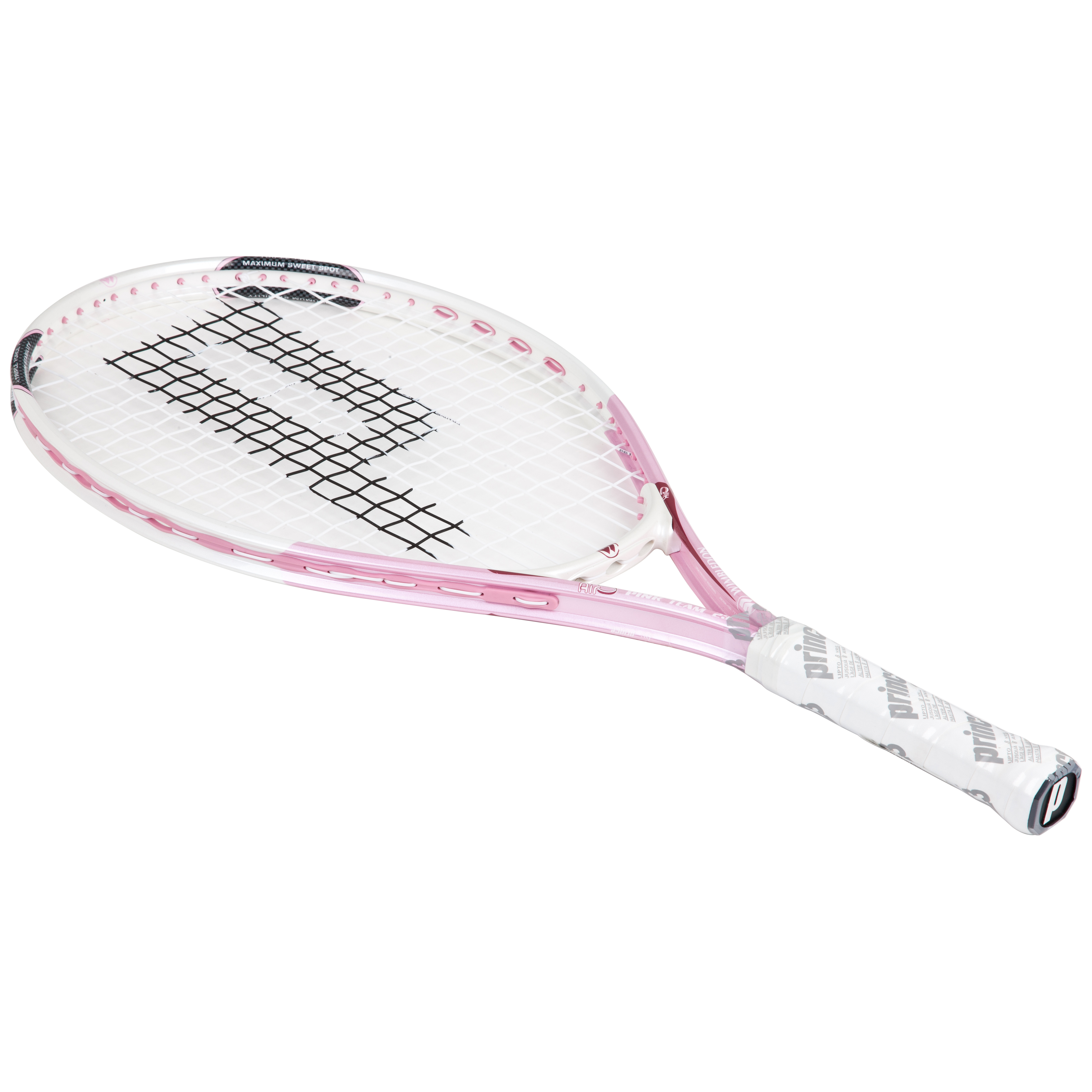 Wimbledon By Prince Airo Pink Team 23 Tennis Racket - White/Pink