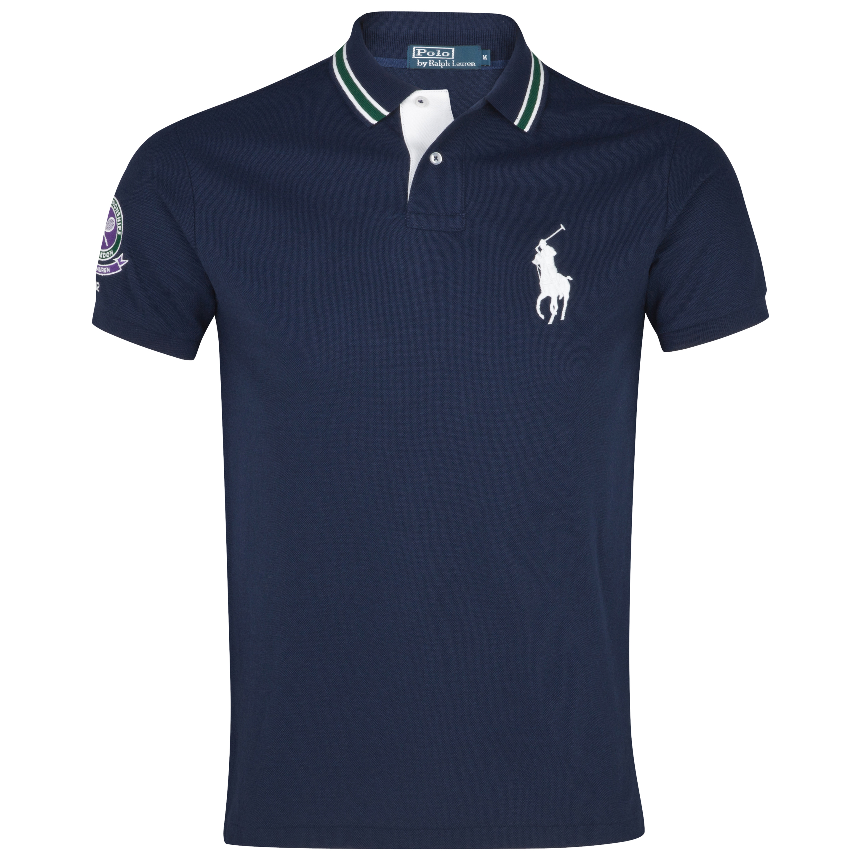 Polo Ralph Lauren Wimbledon Ball Boy Cotton Pique Polo - French Navy - Boys