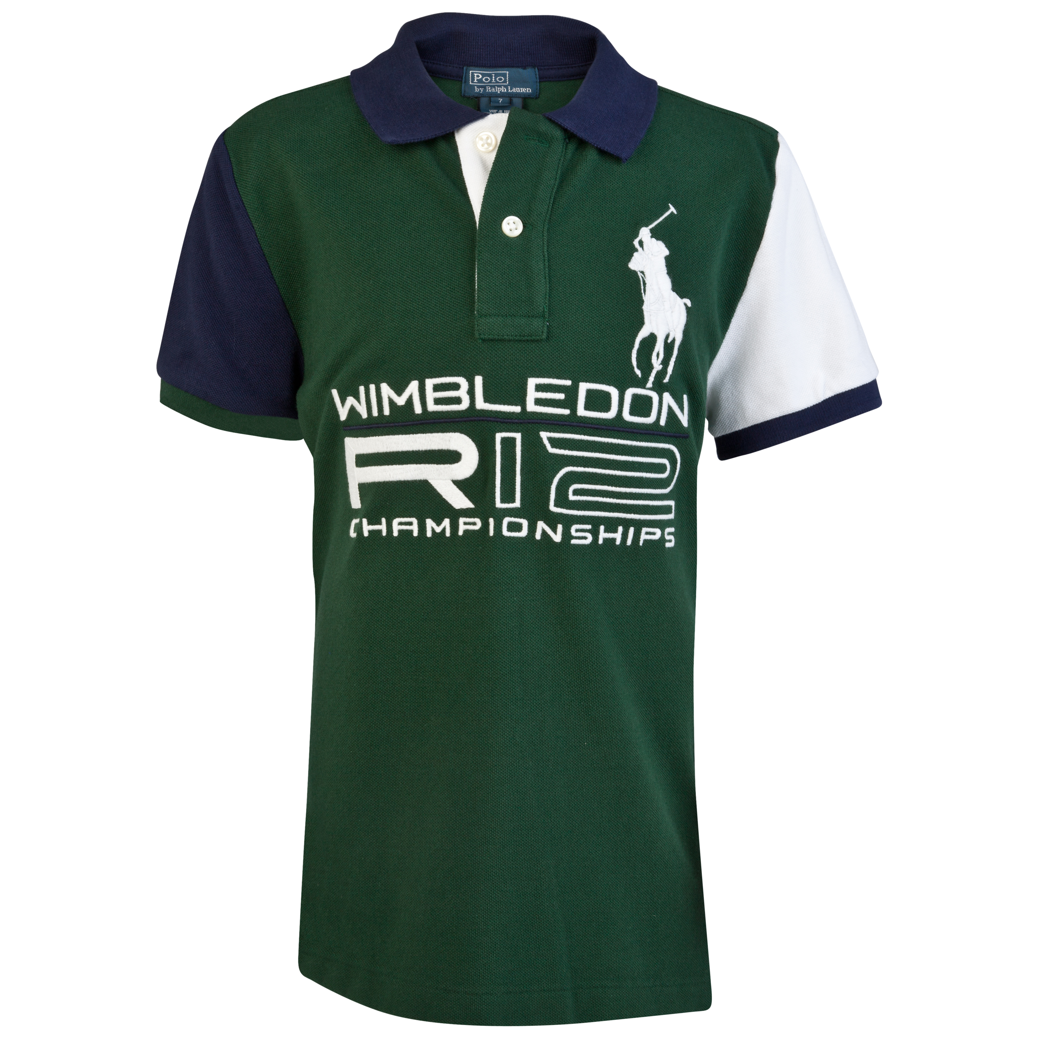 Polo Ralph Lauren Wimbledon Big PP Mesh Polo - Northwest Pine - Infant Girls