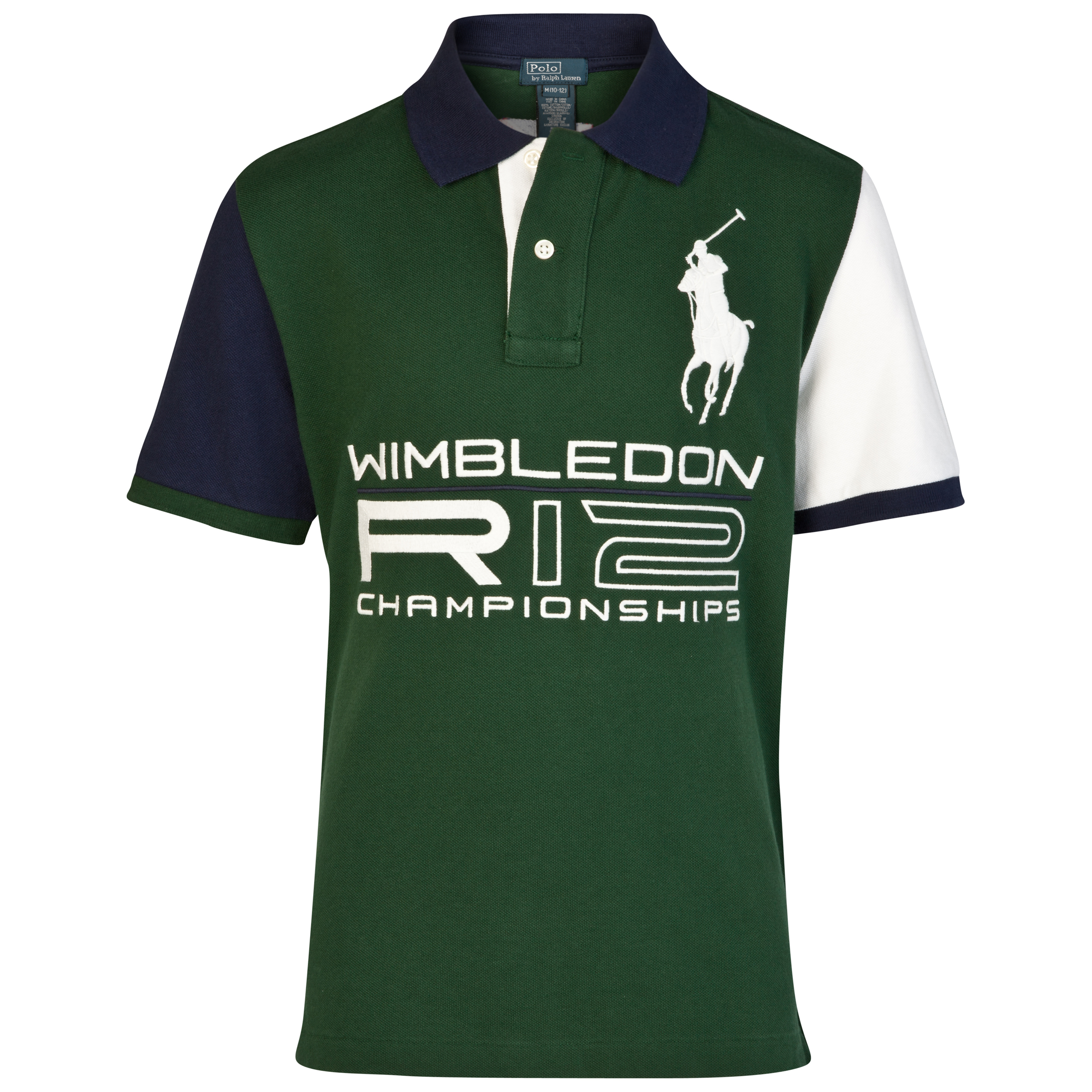 Polo Ralph Lauren Wimbledon Big PP Mesh Polo - Northwest Pine - Infant Boys