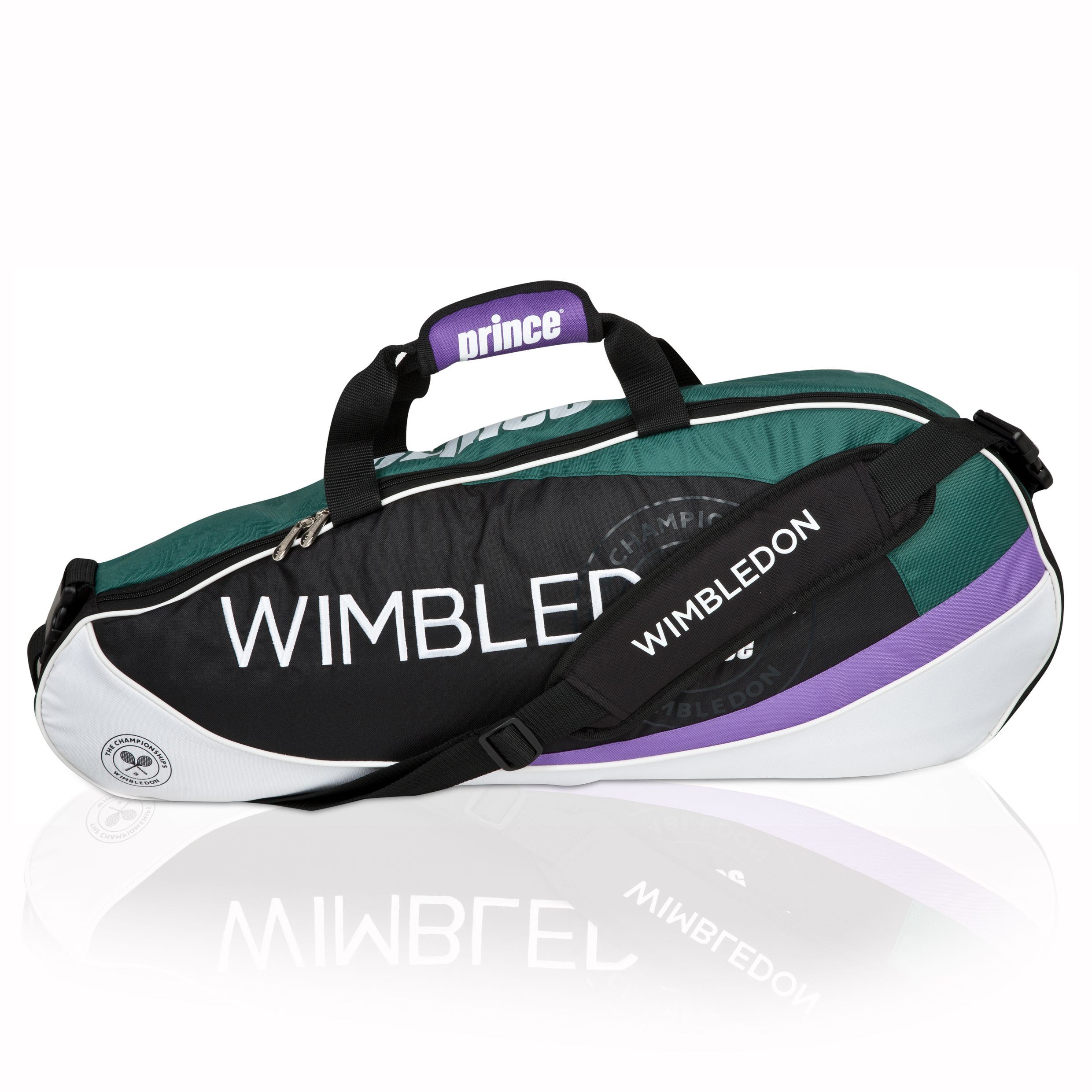 Wimbledon By Prince Grass Court Collection 3 Pack Racket Bag