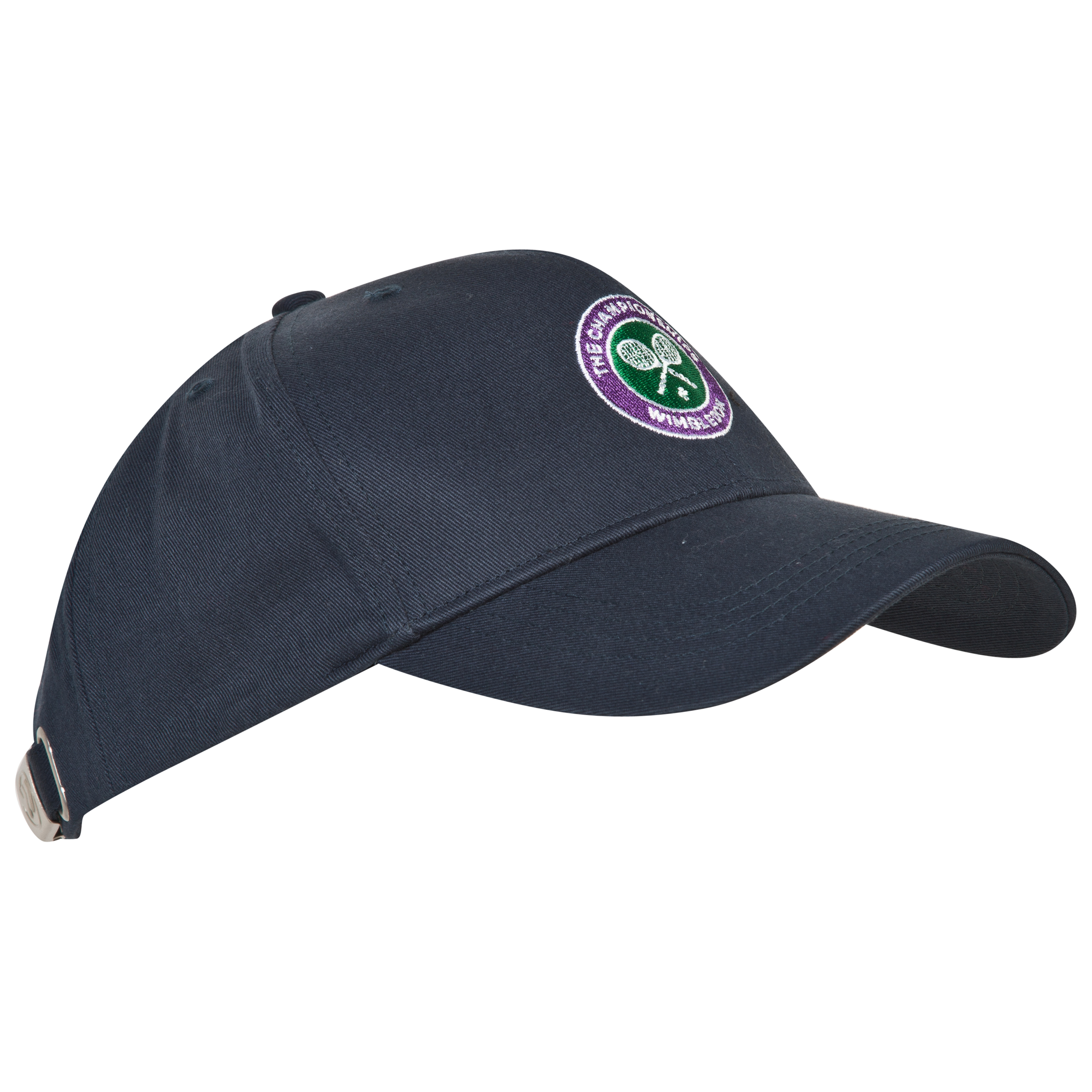 Wimbledon Crossed Rackets Cap - Navy