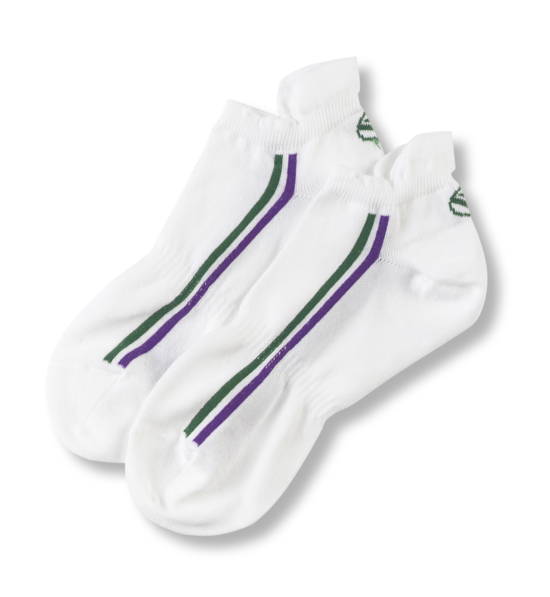 Wimbledon Trainer Socks - White