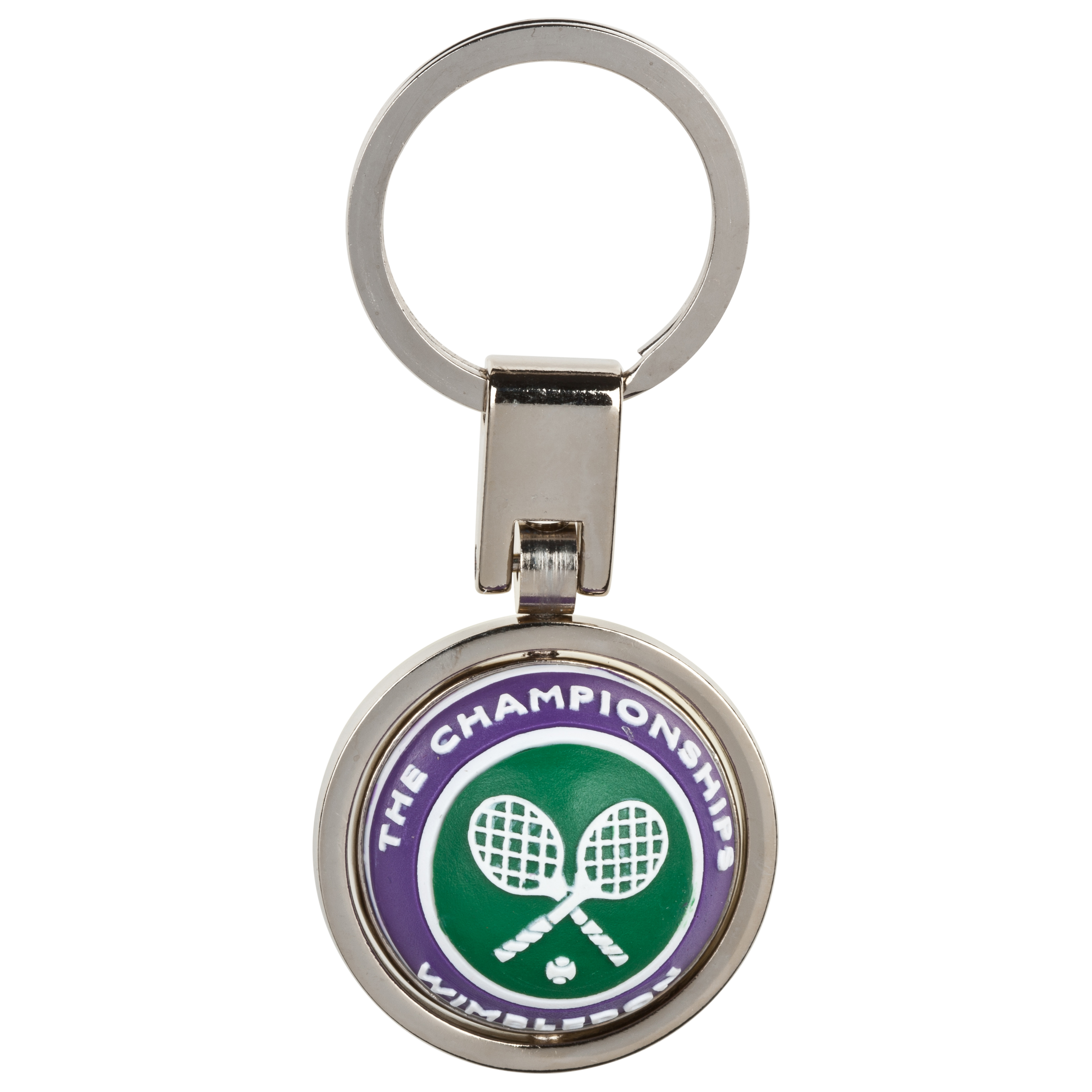 Wimbledon PVC Spinning Ball keyring