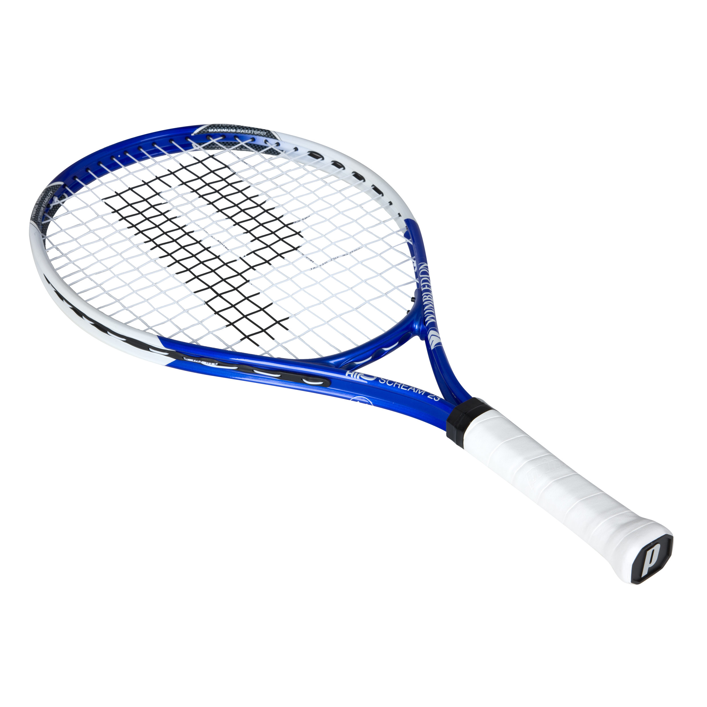 Wimbledon By Prince Airo Scream 23 Tennis Racket - Blue/White