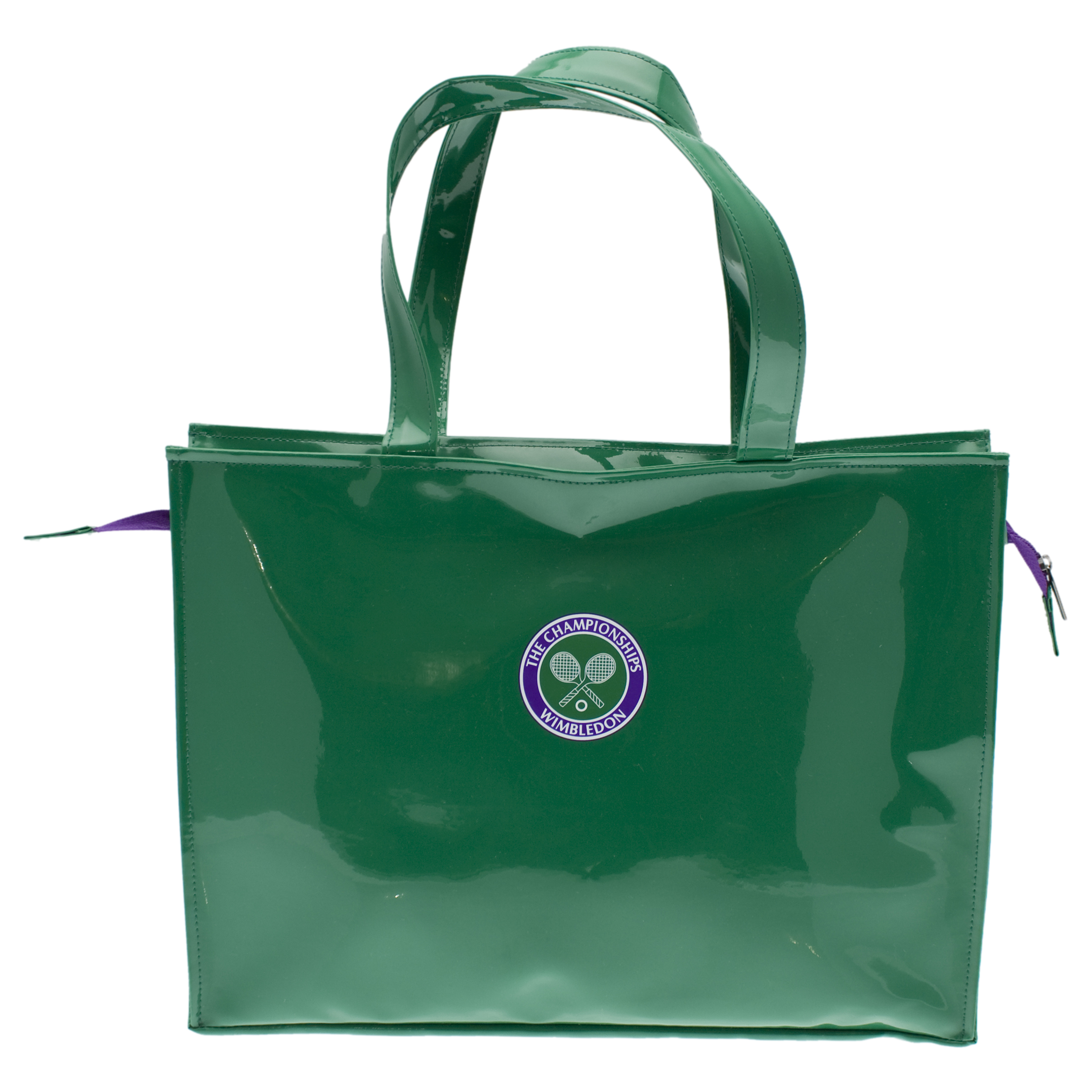Wimbledon PVC Shoulder Tote